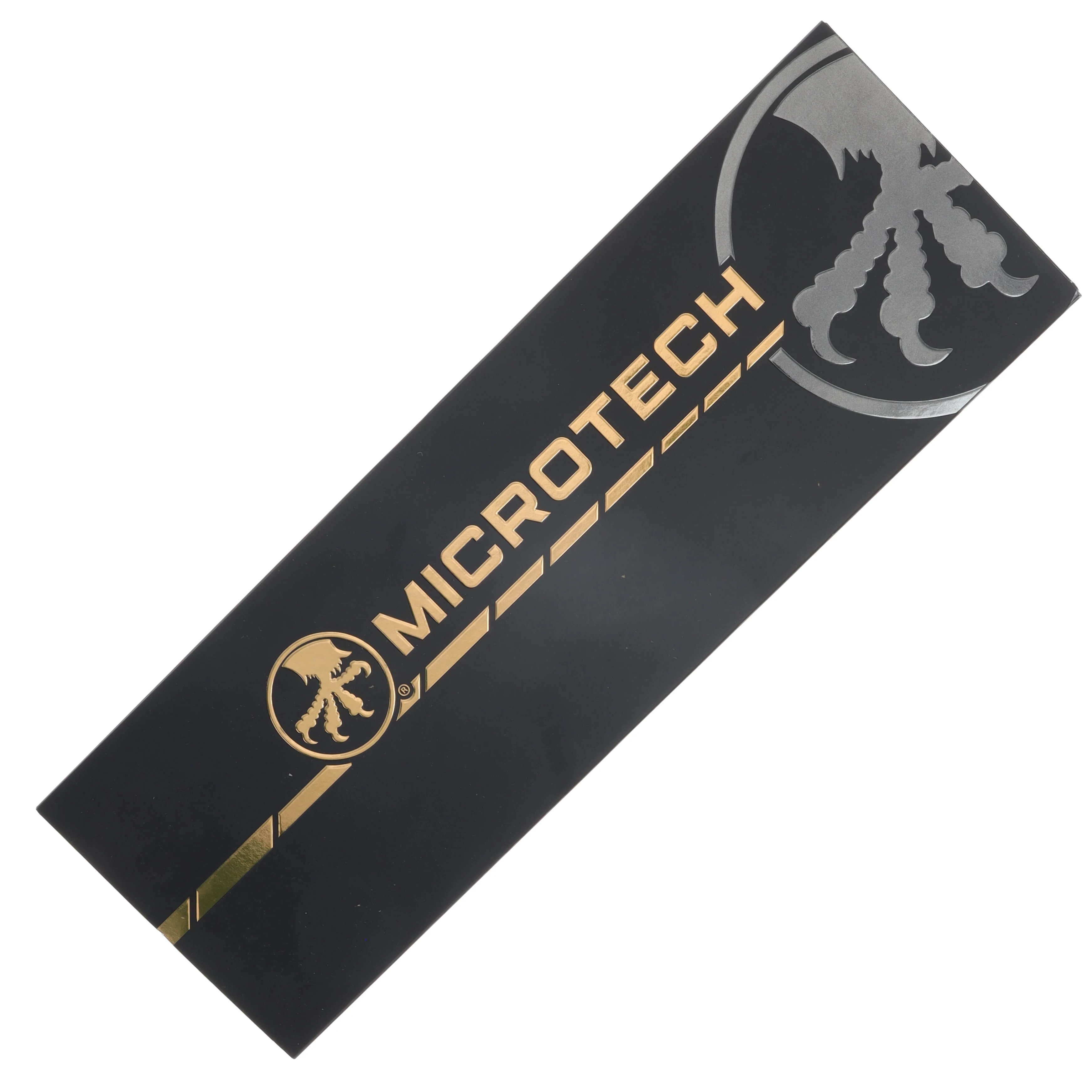 Microtech Signature Series 6.125" Boning Knife DLC/Carbon Fiber with Bronze Titanium Bolsters MT3100B1DLCLWCFS View 10