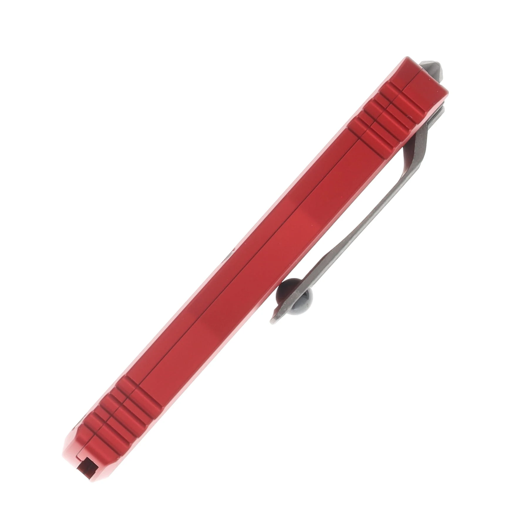 Microtech UTX-85 OTF Automatic Knife Full Serrated Apocalyptic T/E Red AUMT1233412APRD View 6