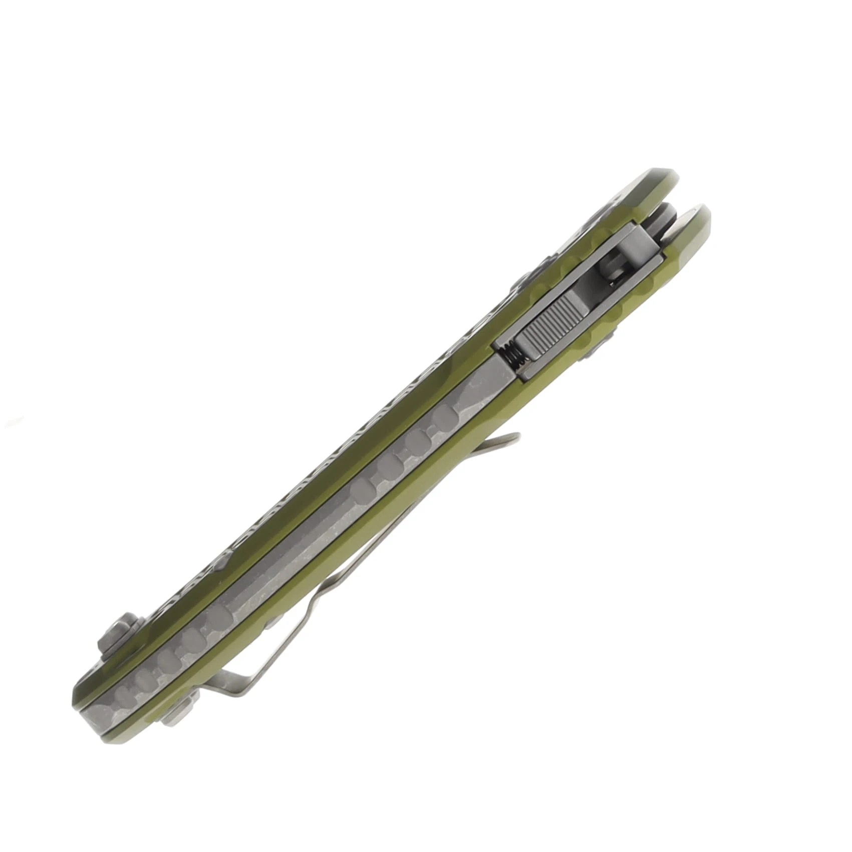 Microtech LUDT RAM-LOK Folding Knife Apocalyptic T/E Frag OD Green MT1136RL10APFROD View 7