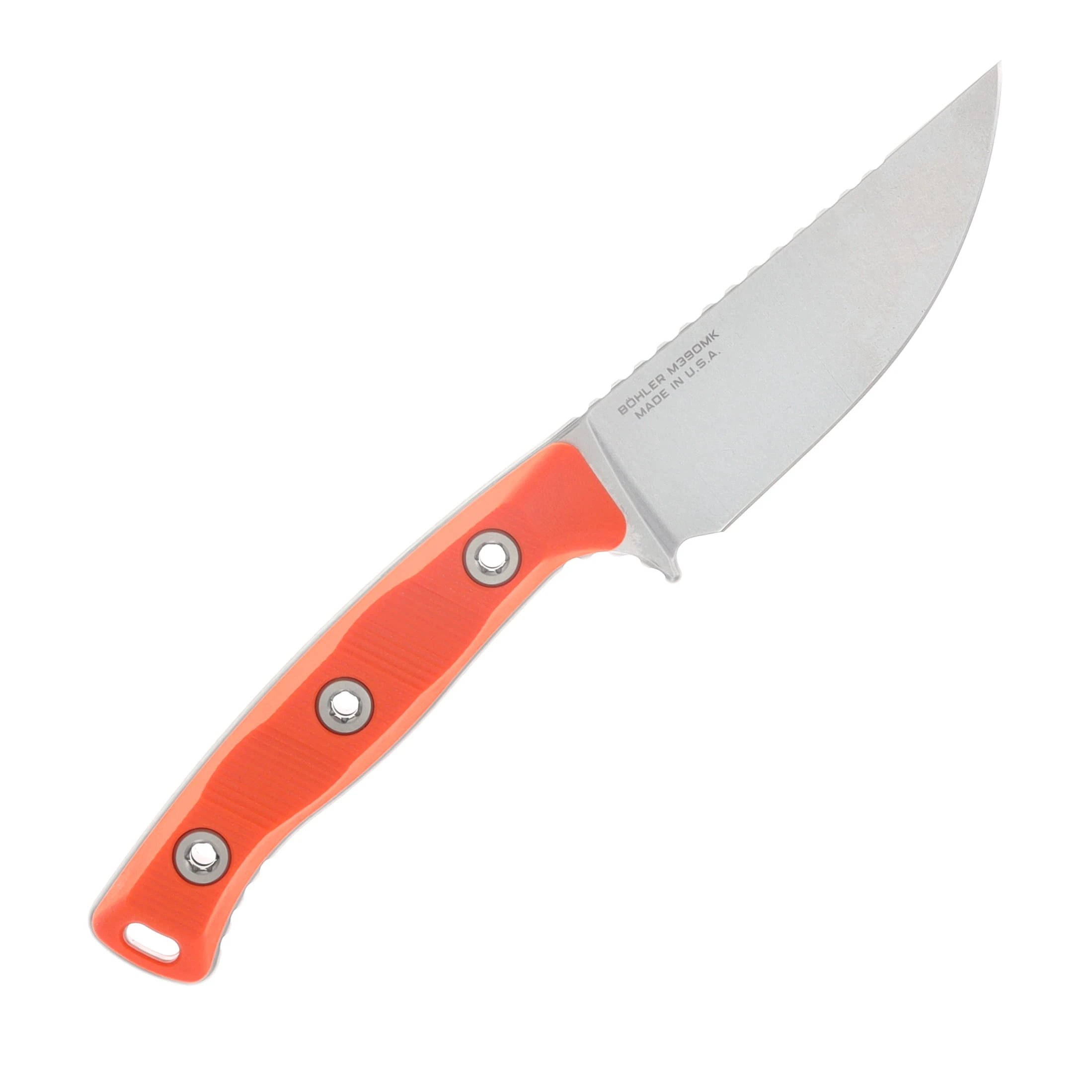 Microtech Akris Fixed Blade Stonewash S/E Black G-10 with Black Kydex Sheath MT9510BK5 View 4