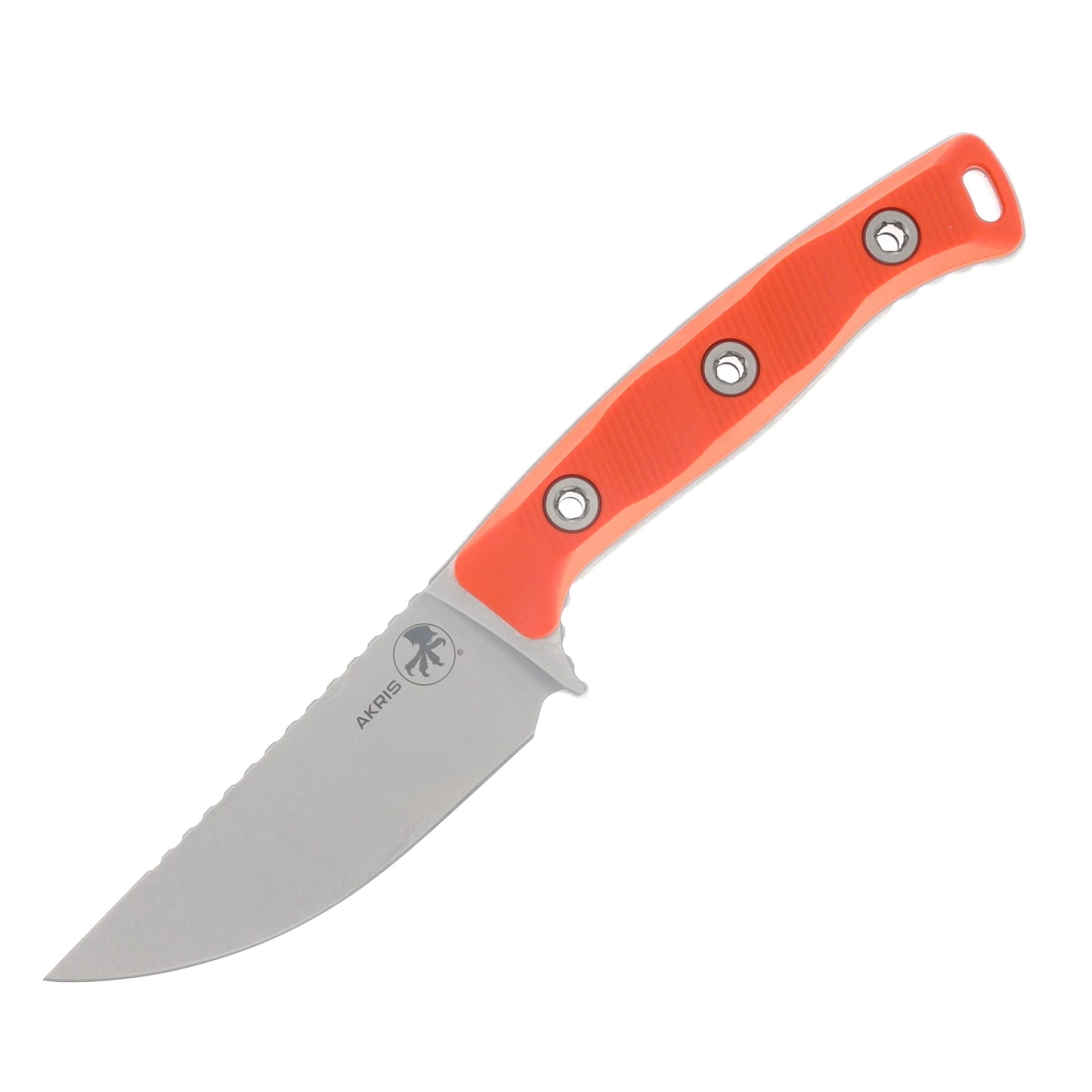 Microtech Akris Fixed Blade Stonewash S/E Black G-10 with Black Kydex Sheath MT9510BK5 View 3