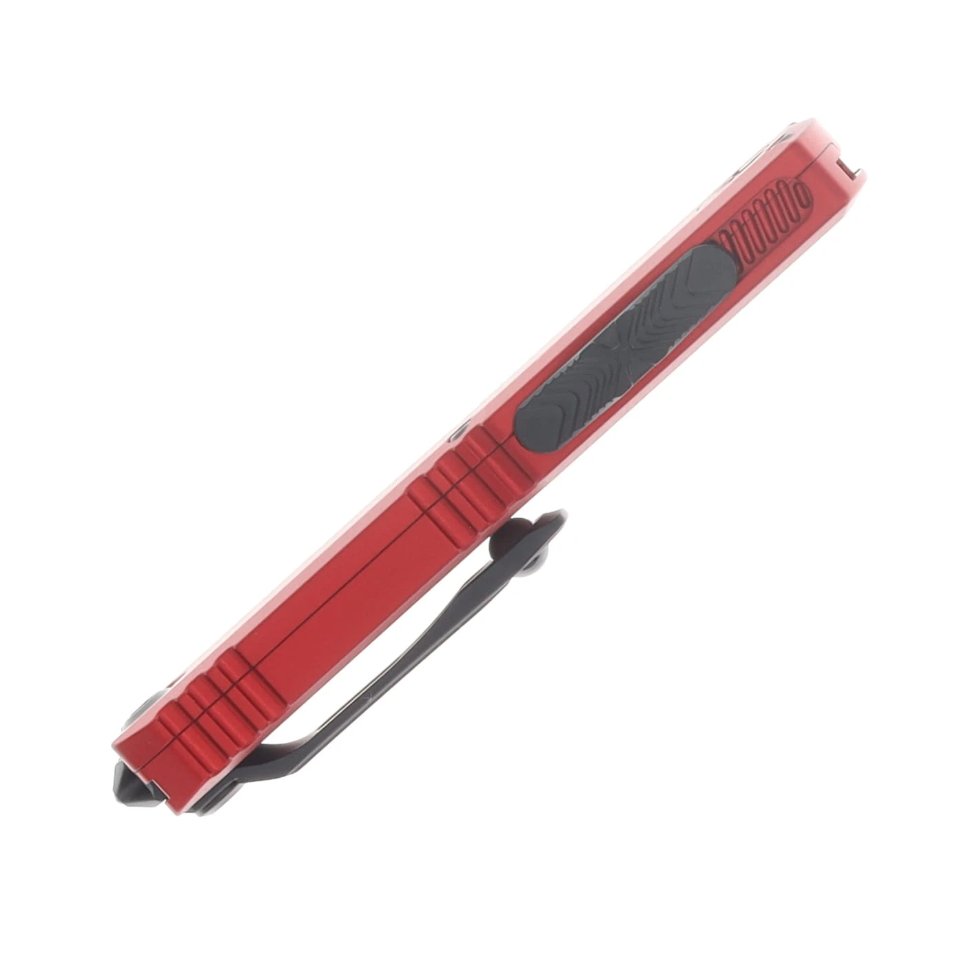Microtech UTX-70 Gen IV Signature Series OTF Automatic Black Hellhound/Red AUMT141941RDS View 5