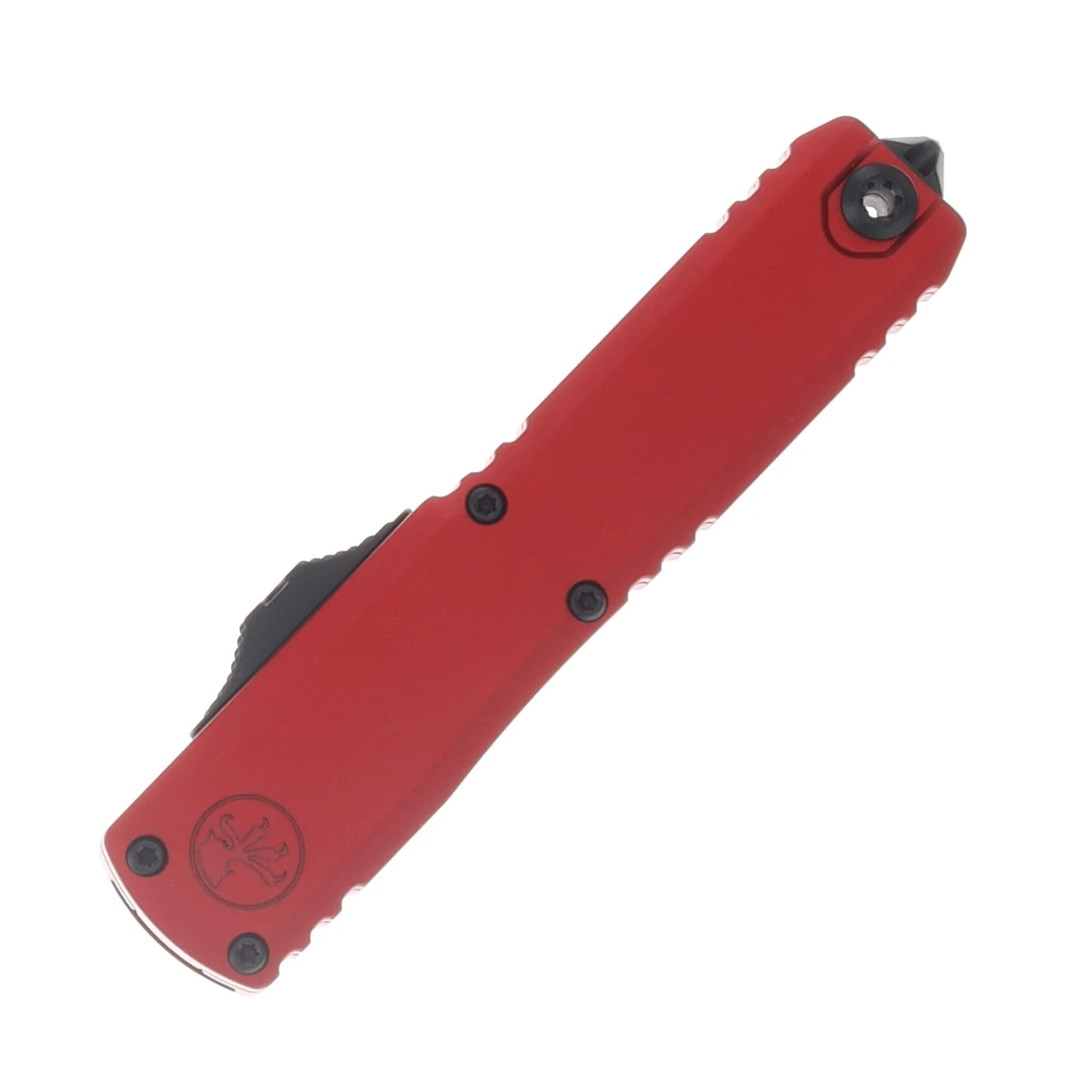 Microtech UTX-70 Gen IV Signature Series OTF Automatic Black Hellhound/Red AUMT141941RDS View 3