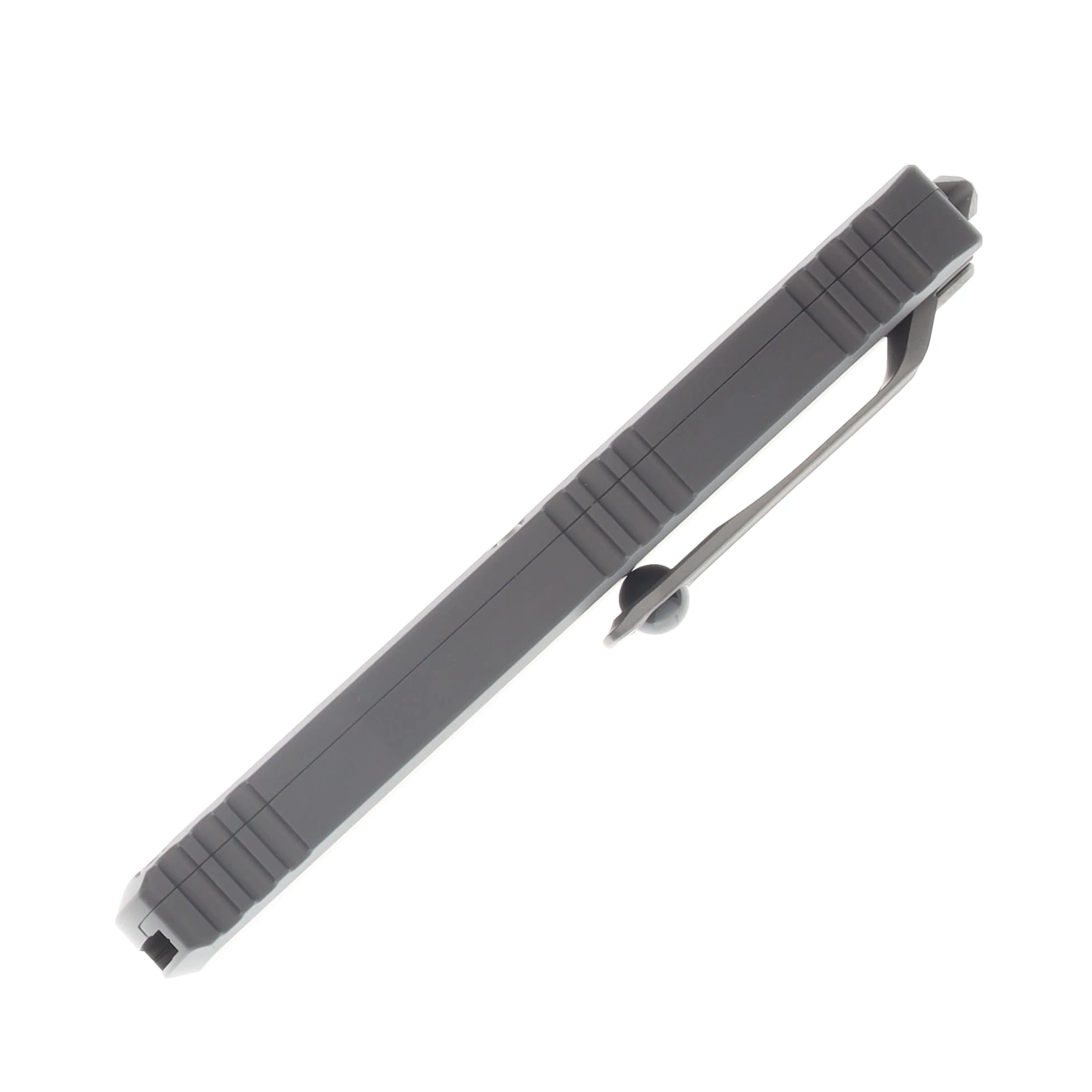 Microtech Ultratech Gen IV OTF Automatic Apocalyptic S/E Natural Clear Aluminum AUMT1121410APNC View 5