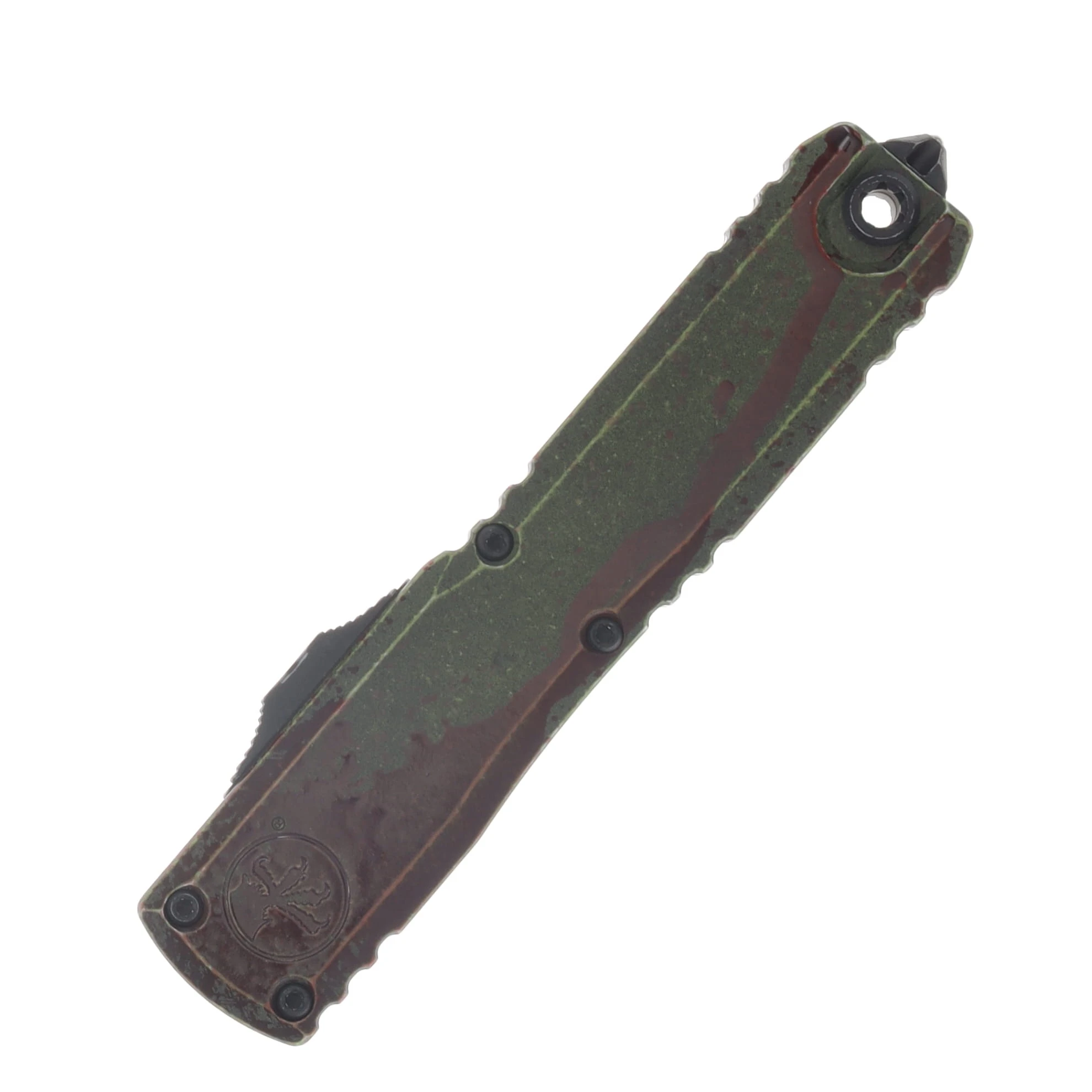 Microtech Ultratech Gen IV Signature Series OTF Automatic Partially Serrated Outbreak S/E AUMT112142OBDS View 3