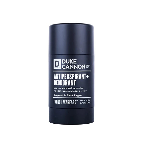 Duke Cannon Trench Warfare Antiperspirant Deodorant Bergamot & Black Pepper APDEOBP View 1