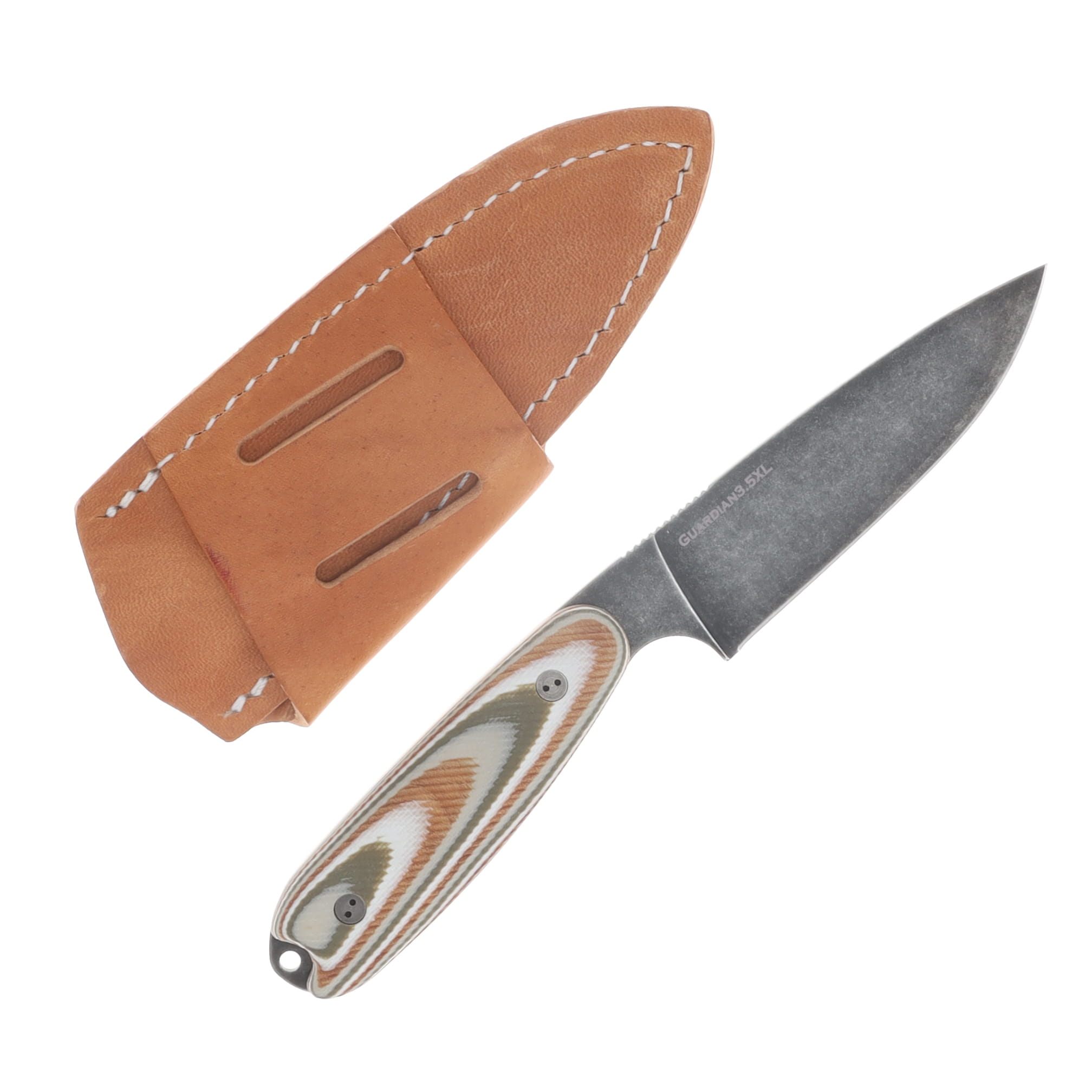 Bradford Guardian 3.5 XL Fixed Blade Nimbus Magnacut/3D Snow Camo G-Wood BRAD3742 View 2