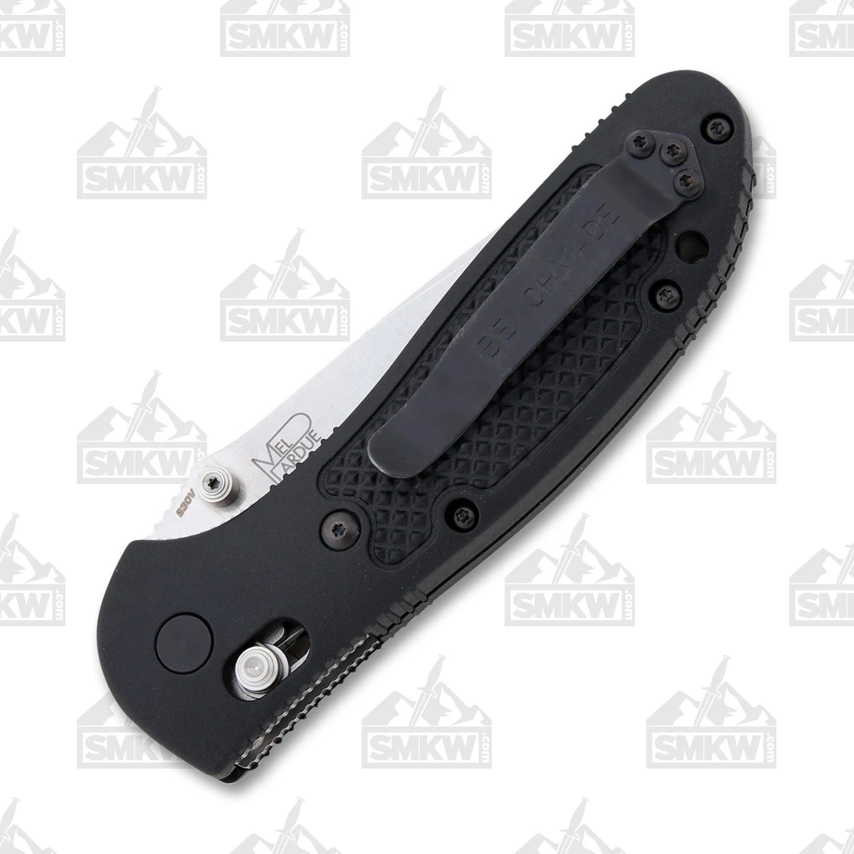 Benchmade Griptilian Folding Knife 3.45 Inch Plain Satin Drop Point BM551S30V View 4
