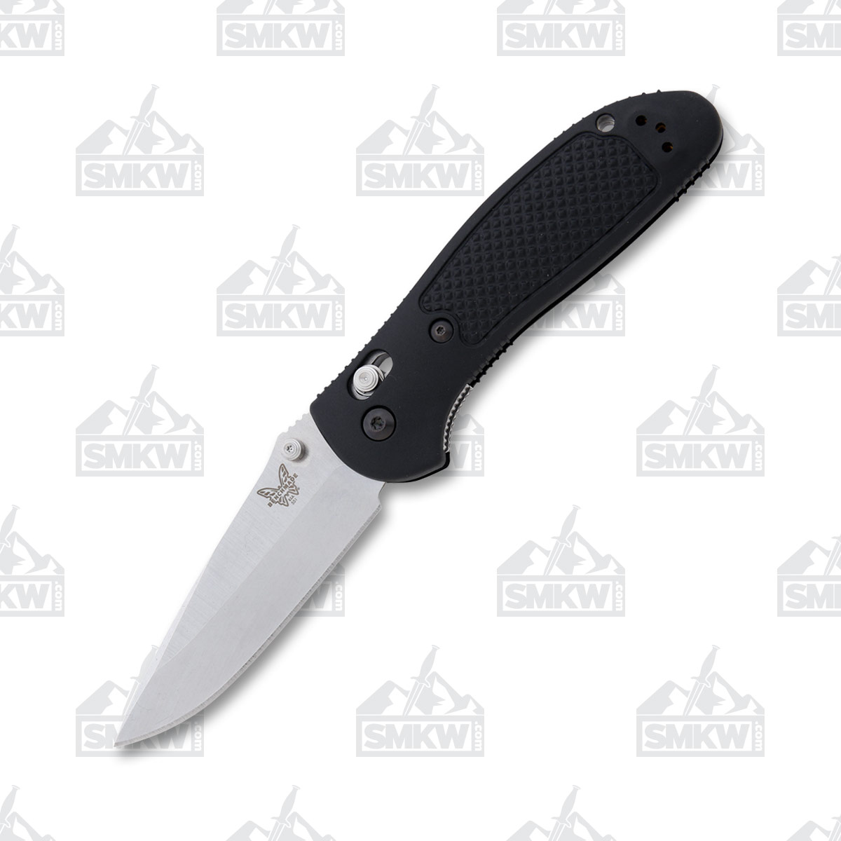 Benchmade Griptilian Folding Knife 3.45 Inch Plain Satin Drop Point BM551S30V View 2