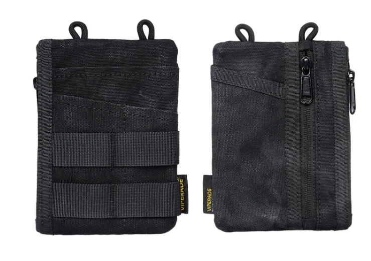 Viperade VE18N-OW EDC Pouch Waxed Canvas Pocket Organizer OW VE18NOW View 3
