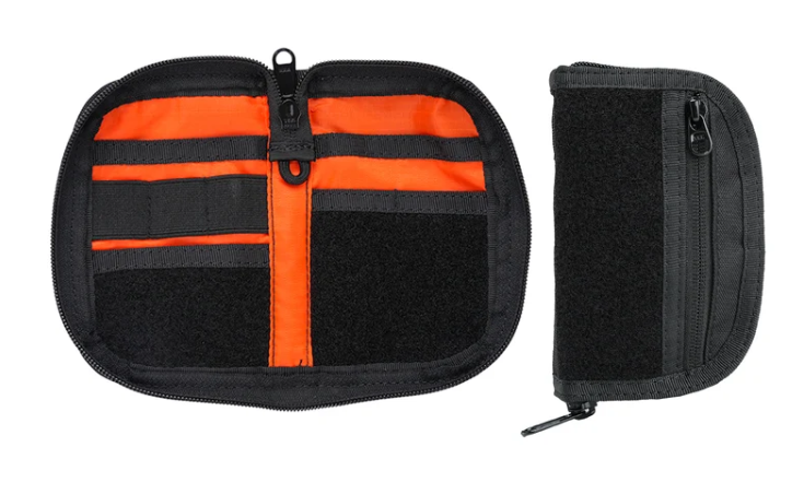 Viperade VE21 Small EDC Organizer Pouch with 6 Pockets Black VE21BK View 4