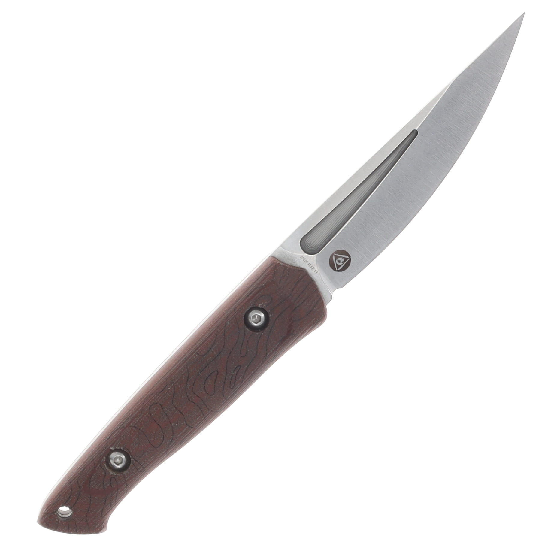 Work Tuff Gear Nijukko II AEBL Stonewashed Natural Canvas Micarta Grip Camo Kydex Sheath AEBL-SNCMGC View 4