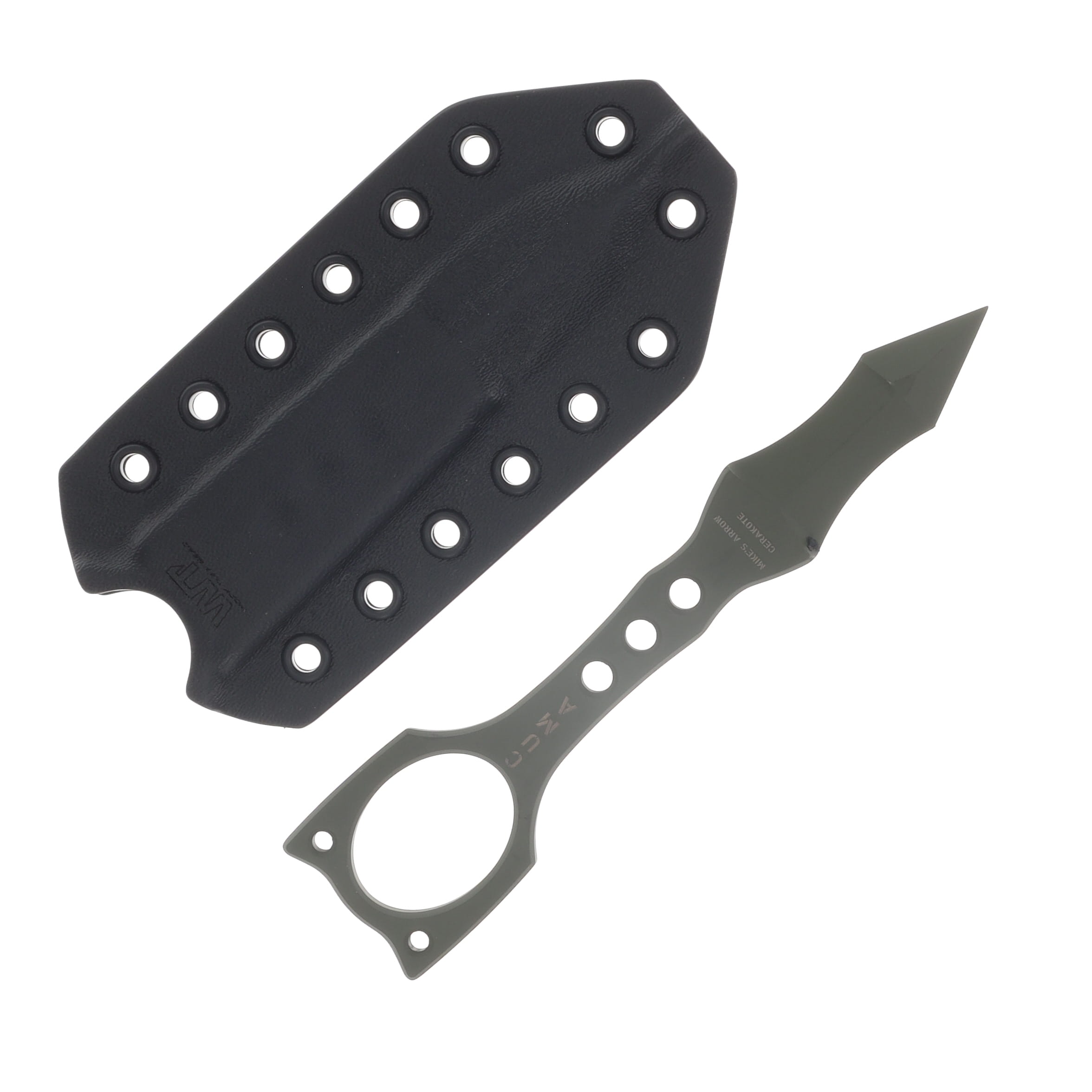 Work Tuff Gear Mike Arrow K329 Cerakote ODG Black Kydex Sheath K329-CODGB View 2
