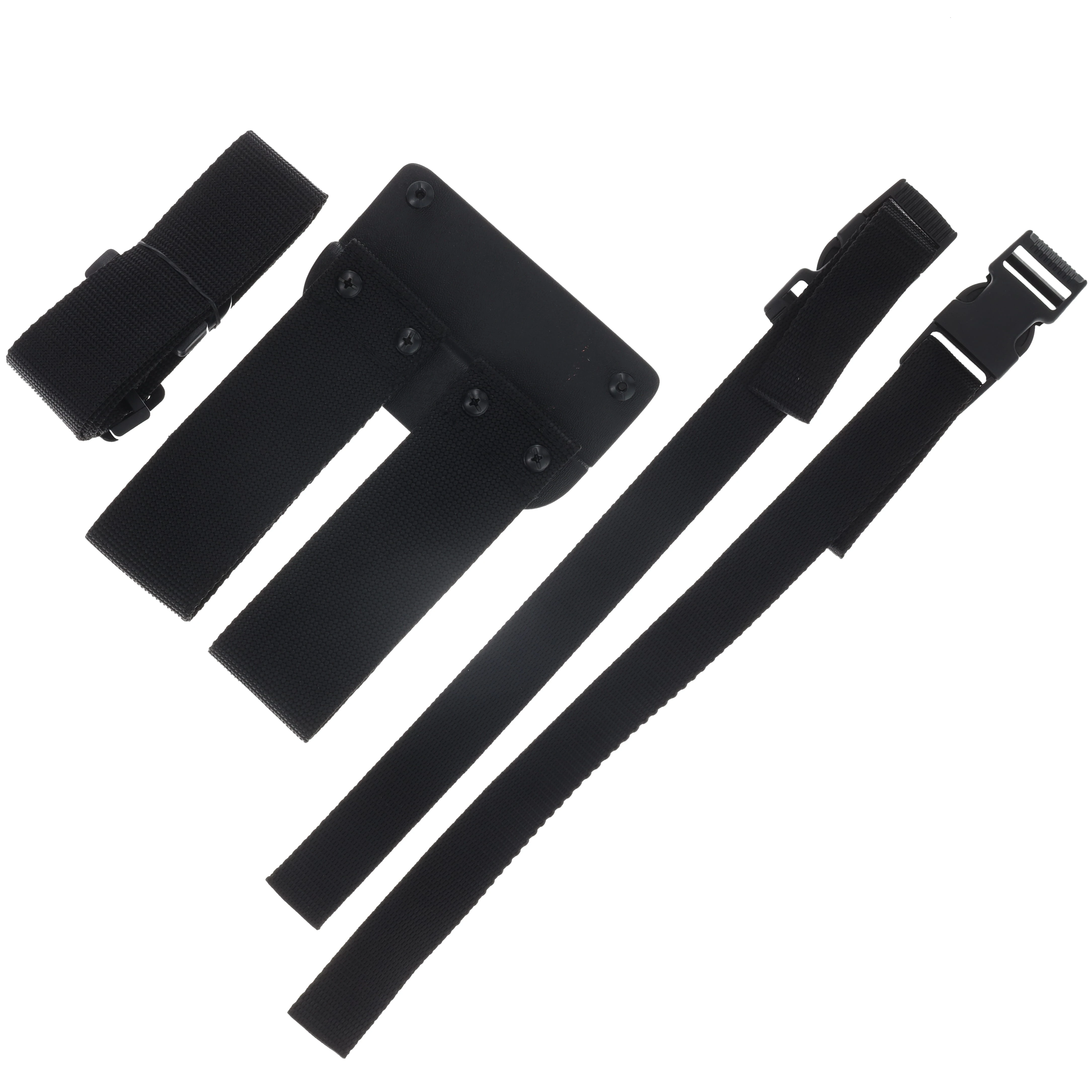 Work Tuff Gear Ares-NC SK85 Hand Rub APO Black Smooth Textured G-10 Grip Black Kydex Sheath SK85-HRAPOBSTG10GB View 7