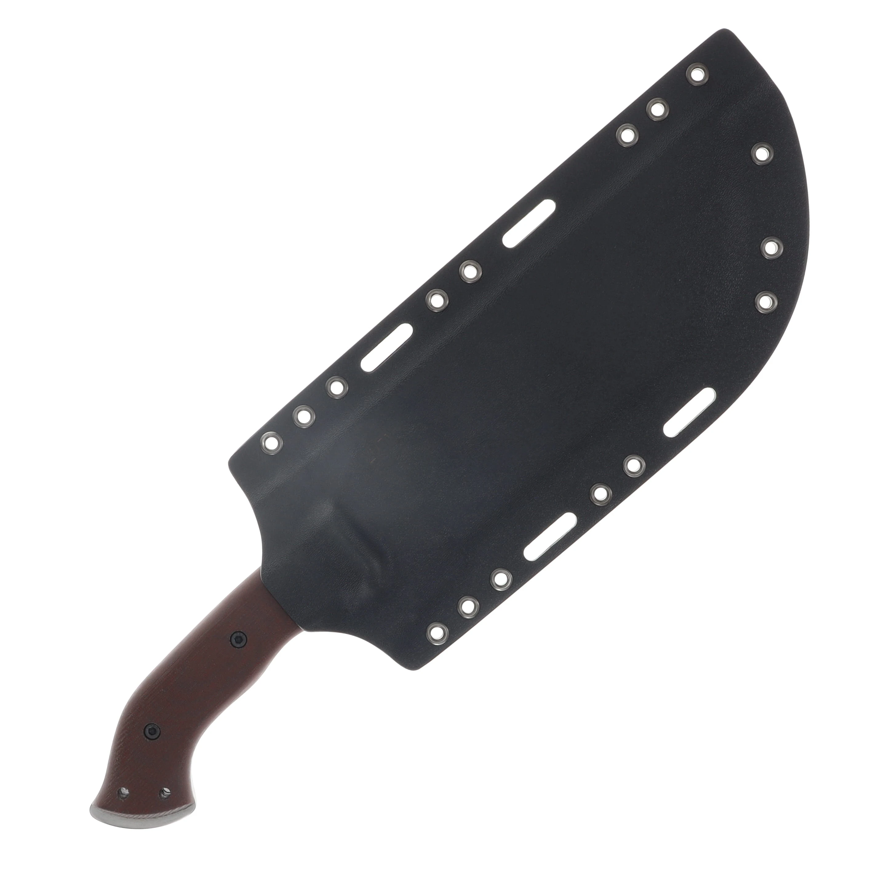 Work Tuff Gear Ares-NC SK85 APO Canvas Micarta Black Kydex Sheath SK85-APOCMB View 5