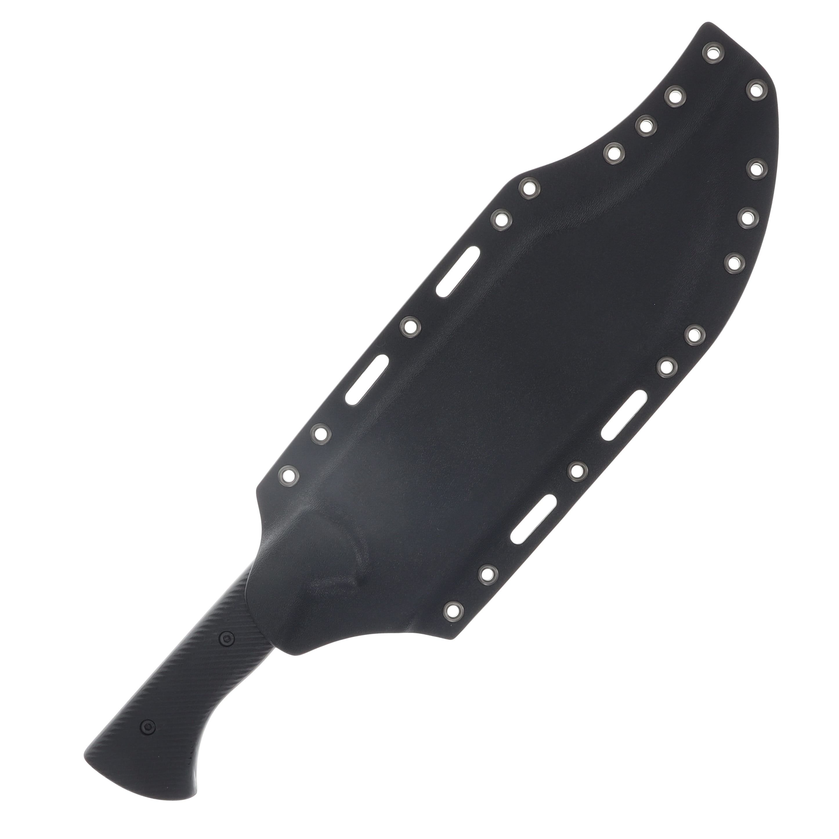 Work Tuff Gear V-44X Gen 3 SK85 Copper Washed Rugged Black Textured G-10 Grip Black Kydex Sheath SK85-CWRBTG10GB View 6