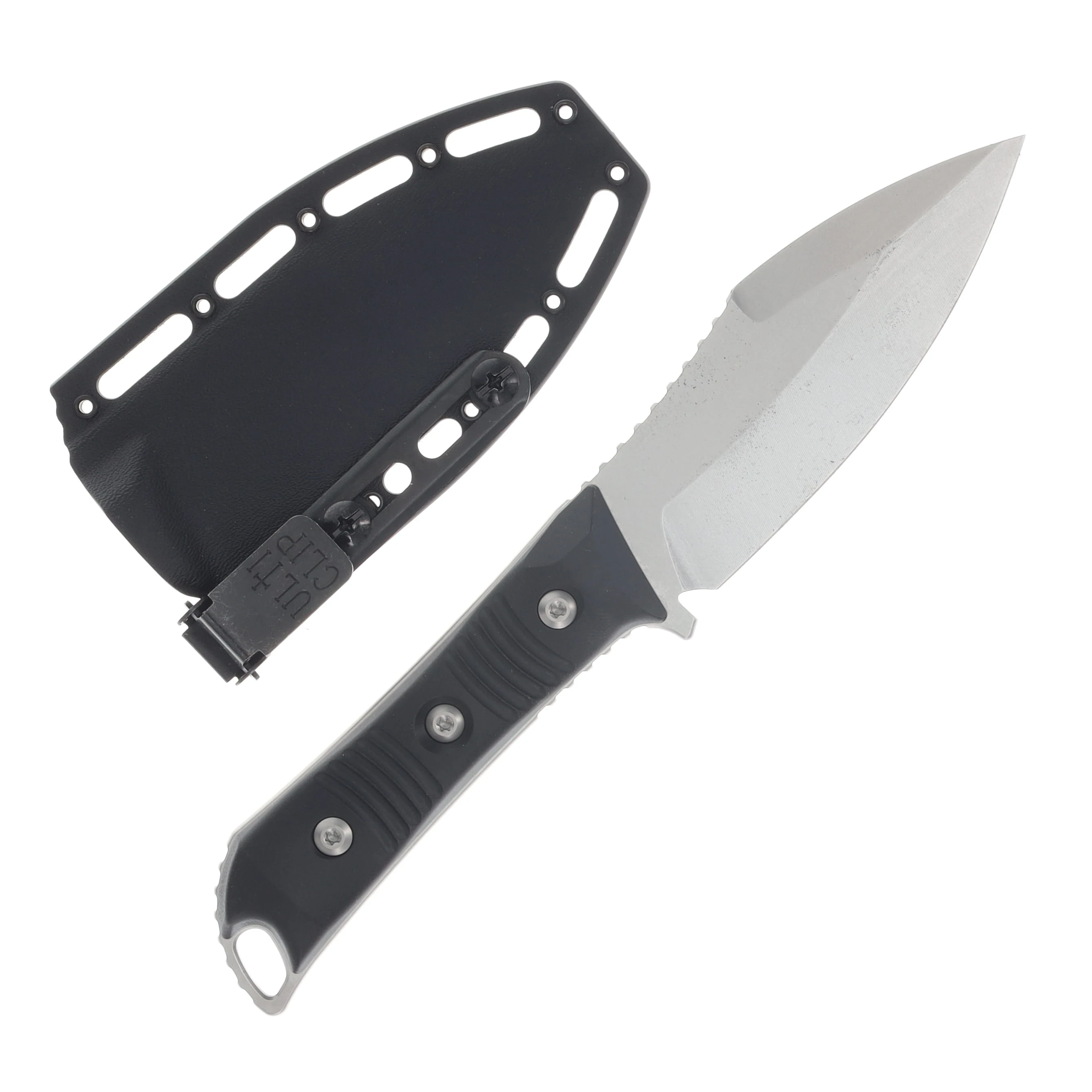 Microtech Always Survive® Fixed Blade G-10 Black Stonewash Standard W/Sheath MT9610BK View 2