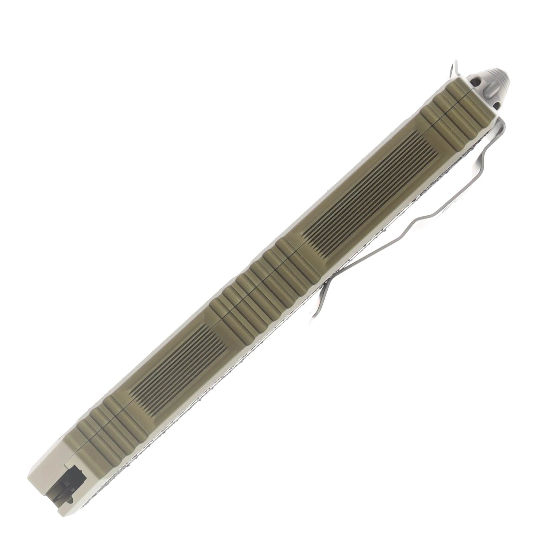 Microtech Scarab II GEN III OTF Auto D/E Stonewash Standard OD Green AUMT118010OD View 6