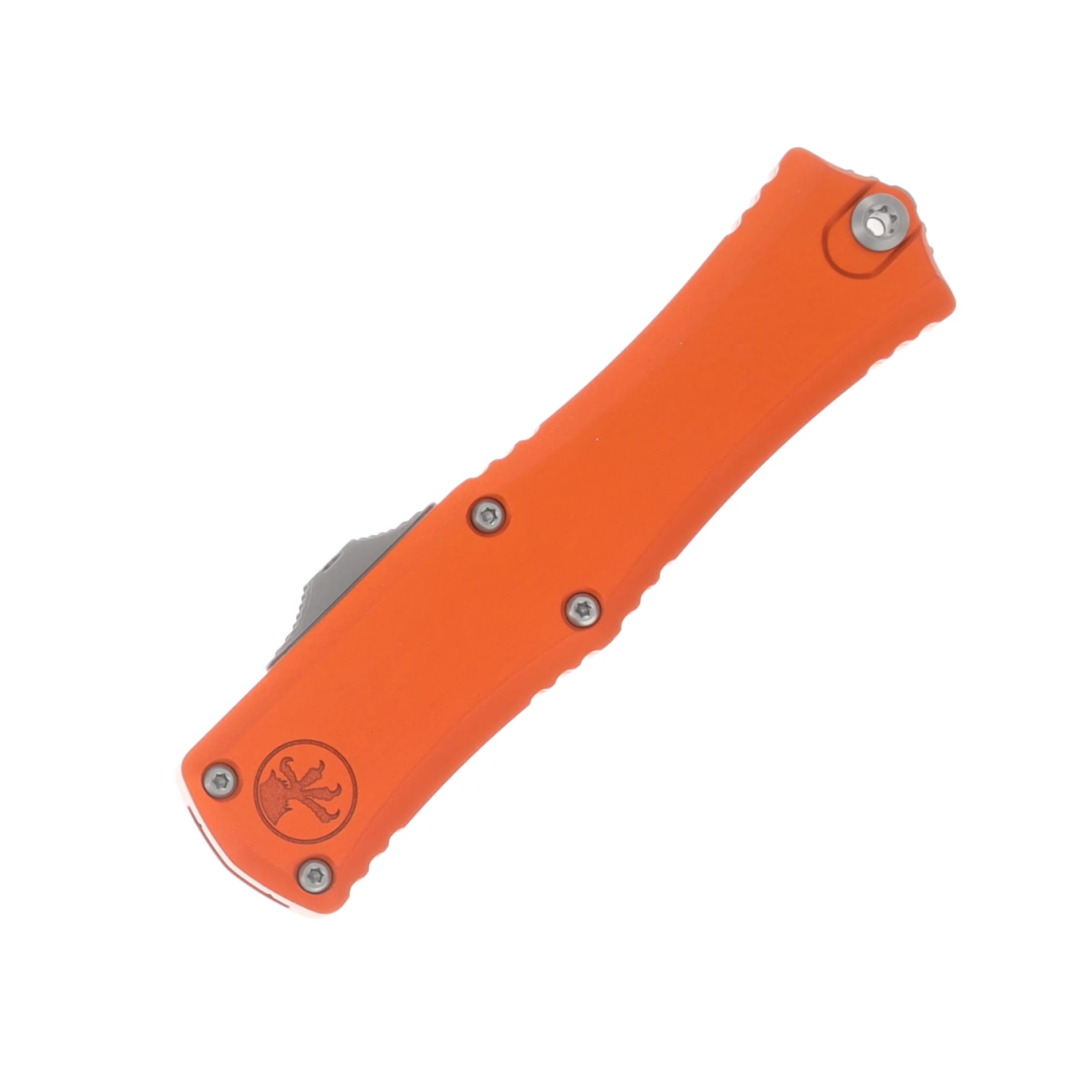 Microtech Hera II Mini OTF Bayonet Auto Knife Stonewash Standard Orange AUMT1701M10OR View 3