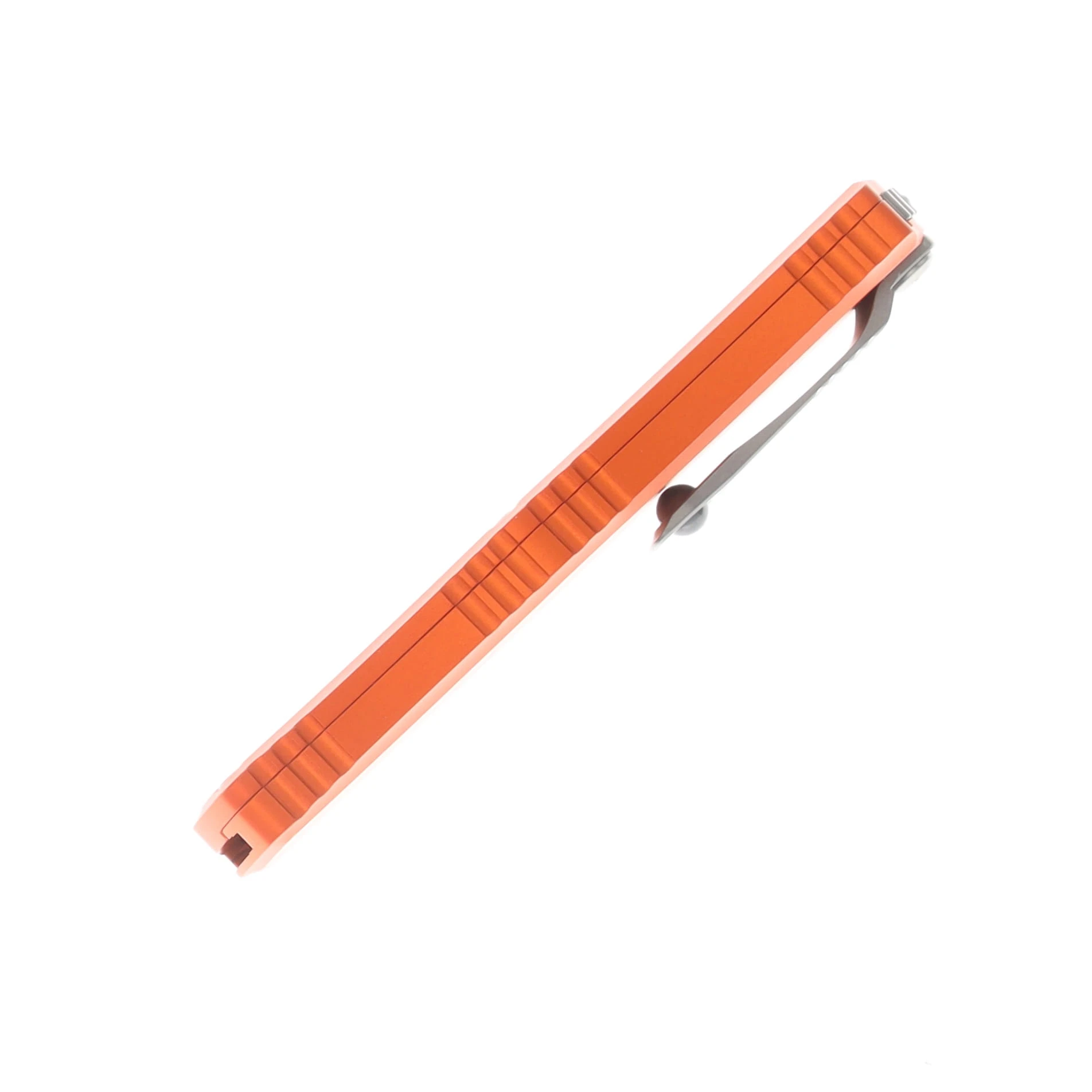 Microtech Hera II Mini OTF Bayonet Auto Knife Stonewash Standard Orange AUMT1701M10OR View 6