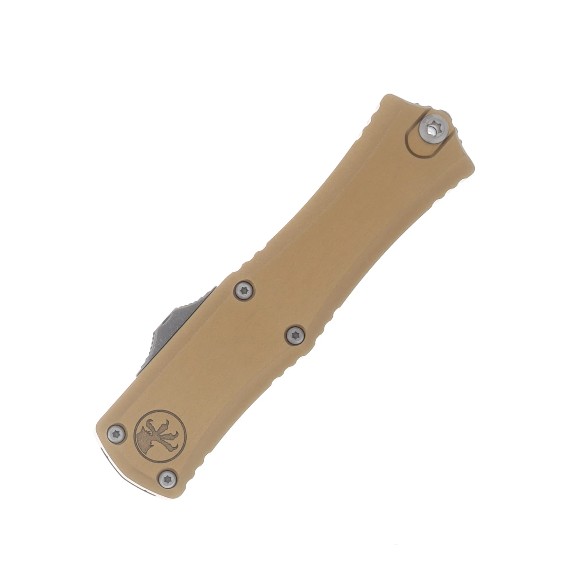 Microtech Hera II Mini OTF T/E Automatic Knife Apocalyptic Standard Tan AUMT1704M10APTA View 3