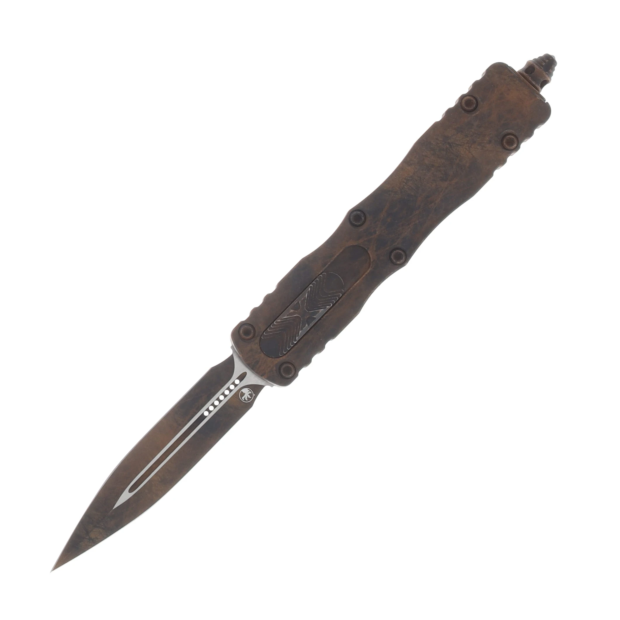 Microtech Dirac OTF Auto D/E Standard Plague Outbreak Signature Series AUMT2251PLOBS View 1