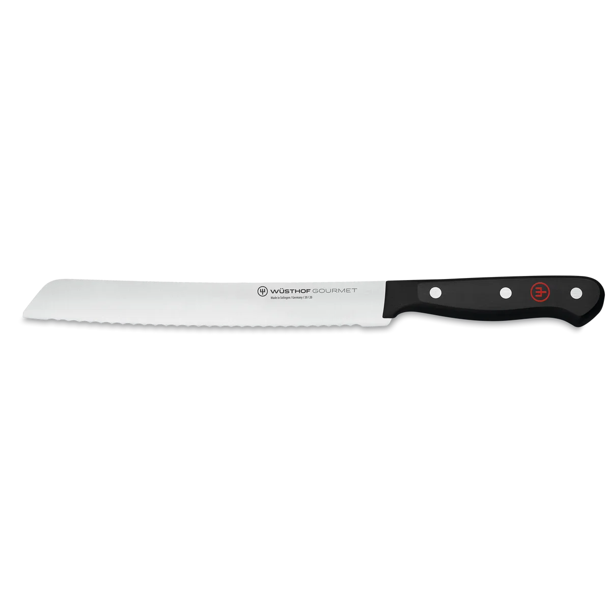 Wüsthof Gourmet 8in Bread Knife - Black POM 1025045720 View 1