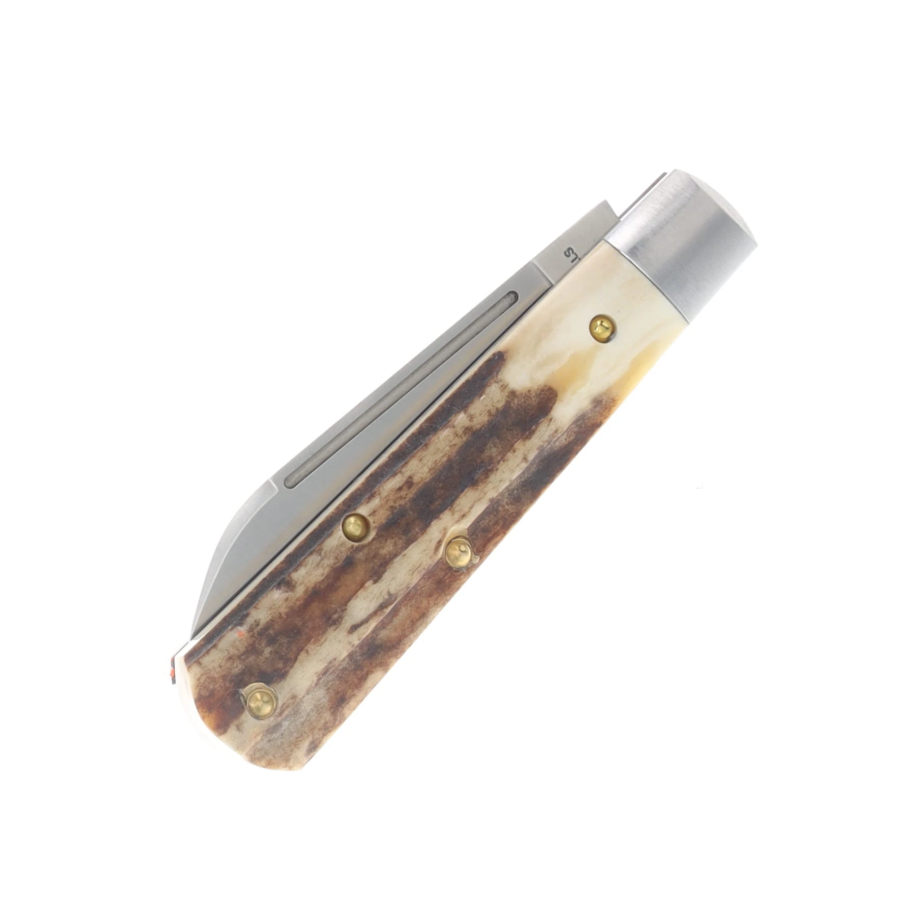 Beaver Falls Cutlery 1-Bld. Folding Knife Genuine Stag Handle CCBF-STAG View 5