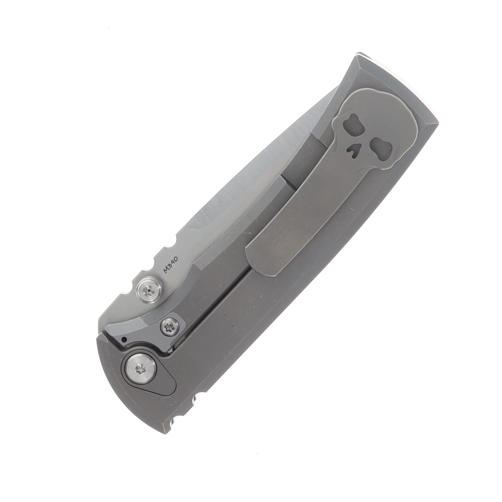 Chaves Magnetic Integral Redencion Street Folder Belt Finish Drop Point M390 Blade TI Handle CK-1B1-1A1A-1A0-0K! View 5