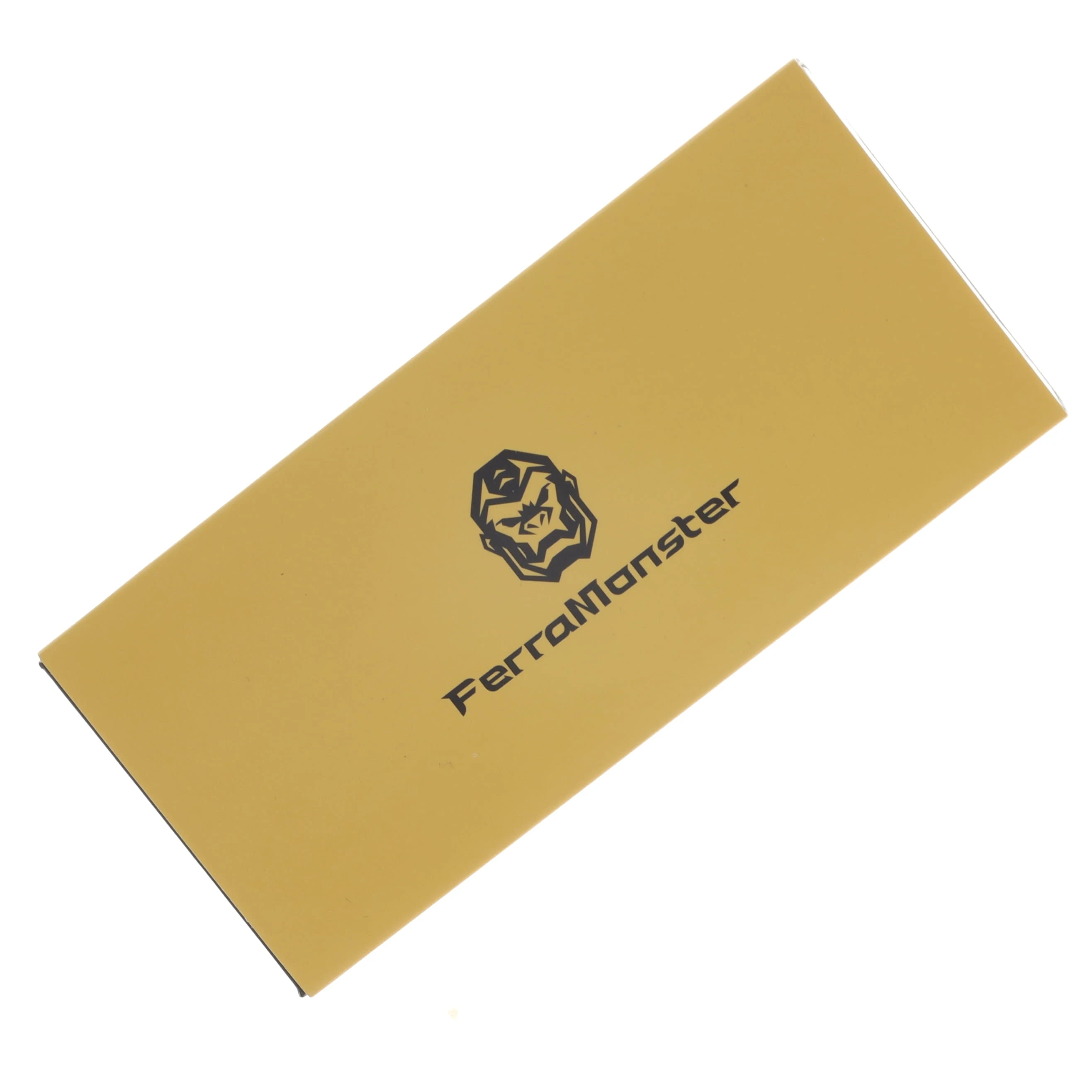 Ferramonster Astrome Folder S90V Hand Rubbed Satin Blade Light Brown TI Handle FM23009-D View 11