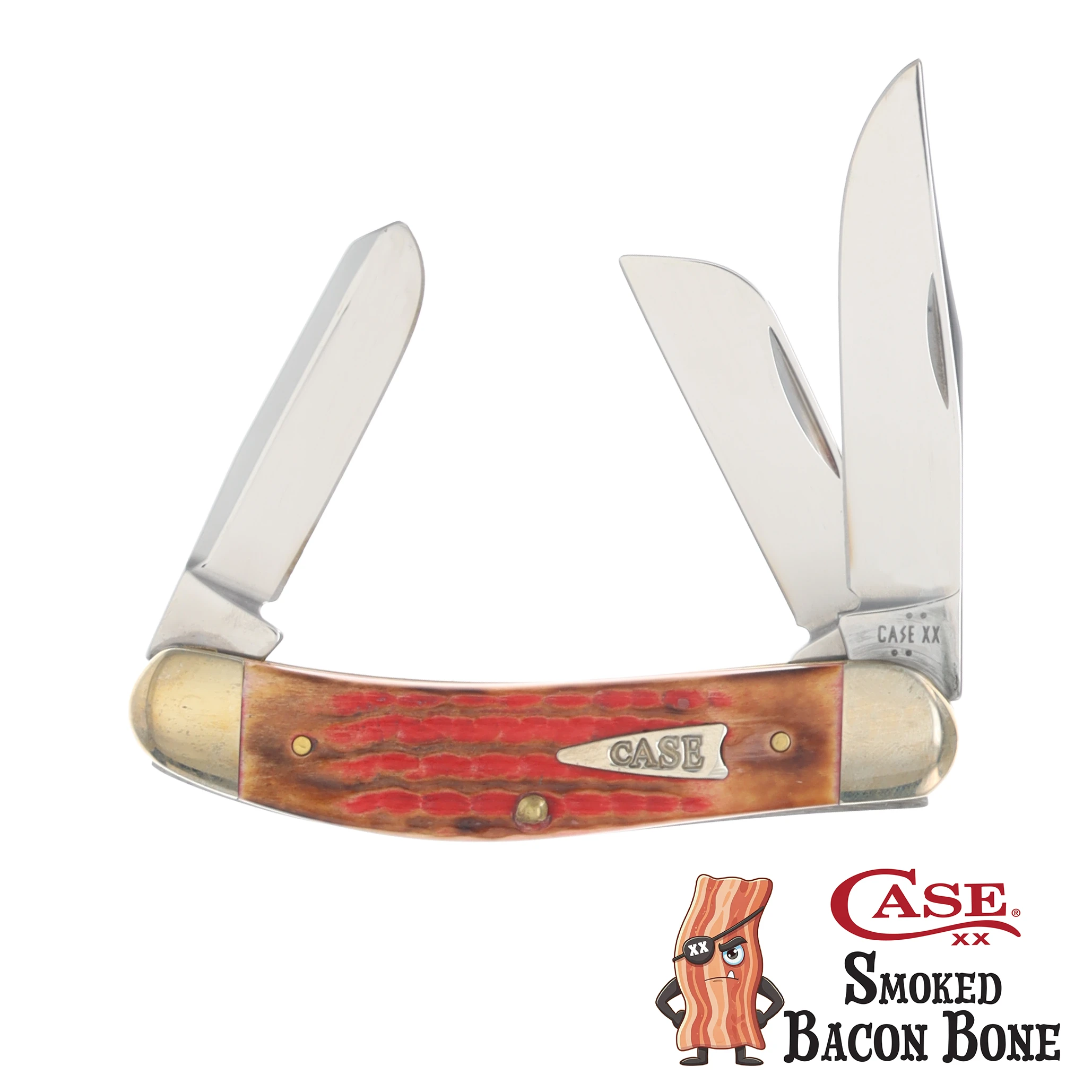 Case XX SMKW Exclusive Smoked Bacon Bone Sowbelly CA44554 View 1