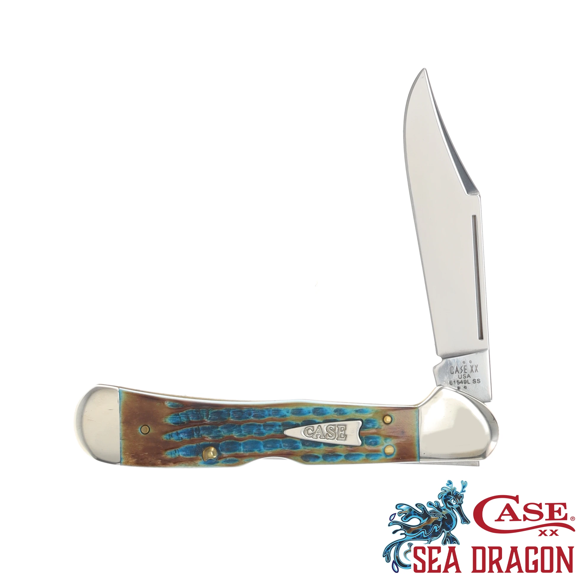 Case SMKW Exclusive Sea Dragon CopperLock Folding Knife CA25260 View 1