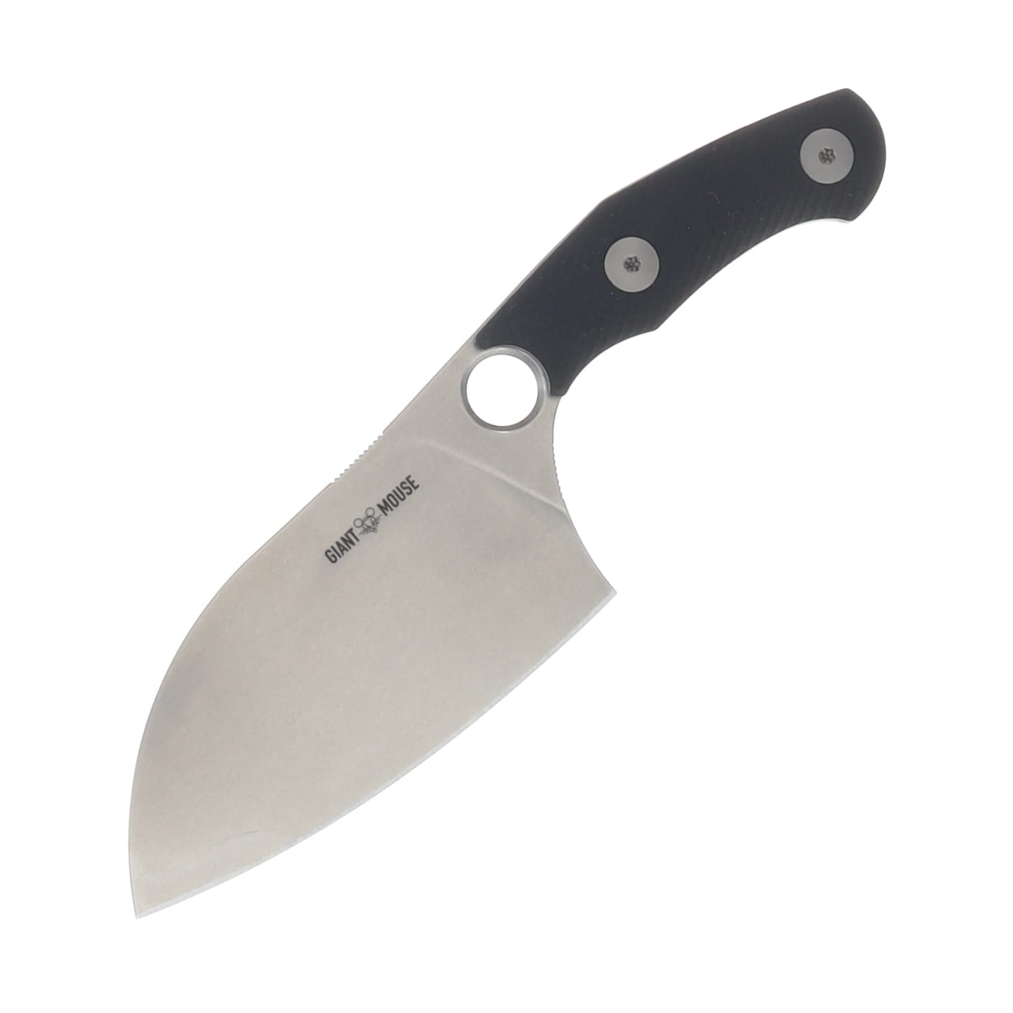 Giantmouse GMF1 Fixed Blade Chef's Knife 3mm Nitro B with Black Kydex Sheath GMF1-CHEF View 3