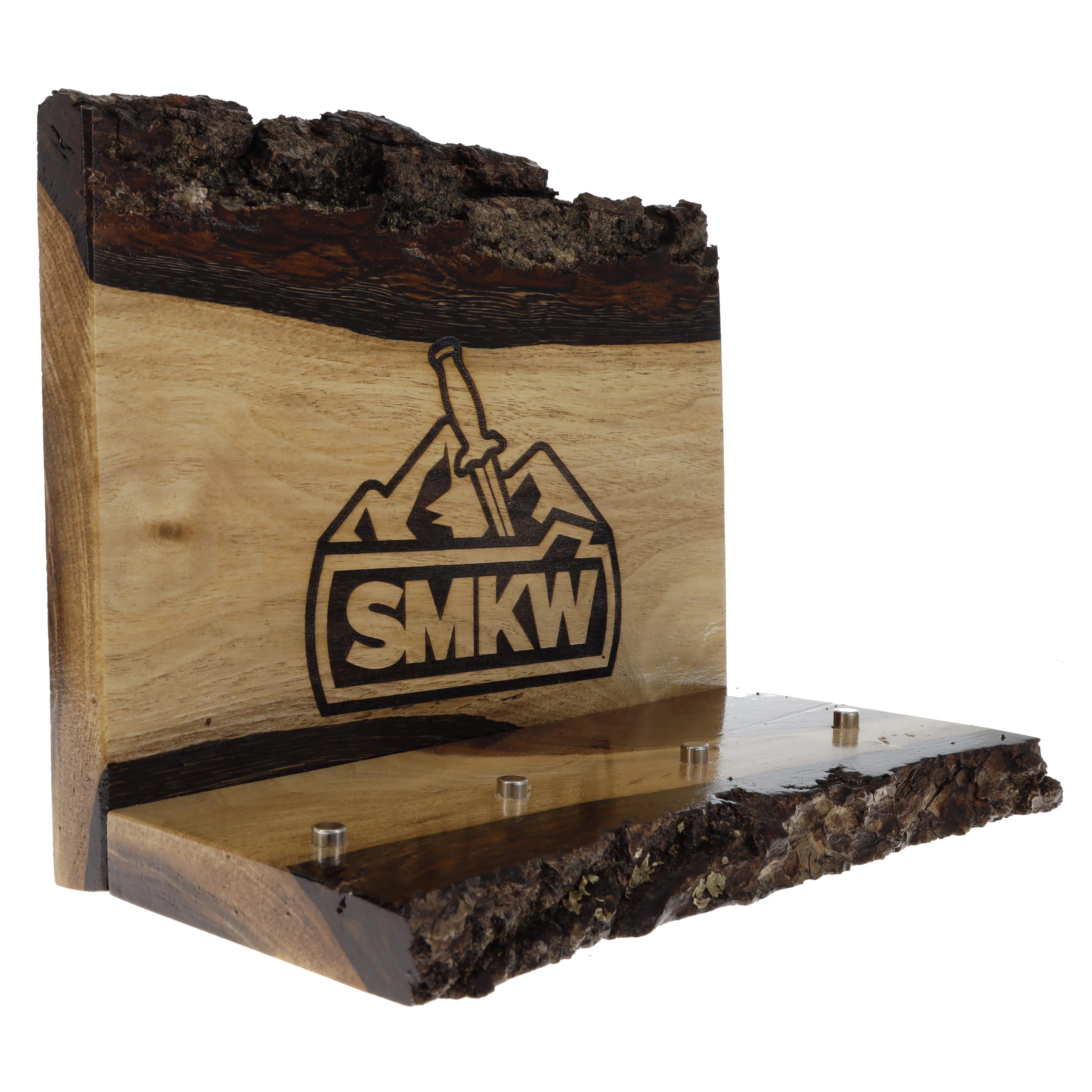 Carver's Knifeworks Backed Live Wood Display CKWBDIS View 3