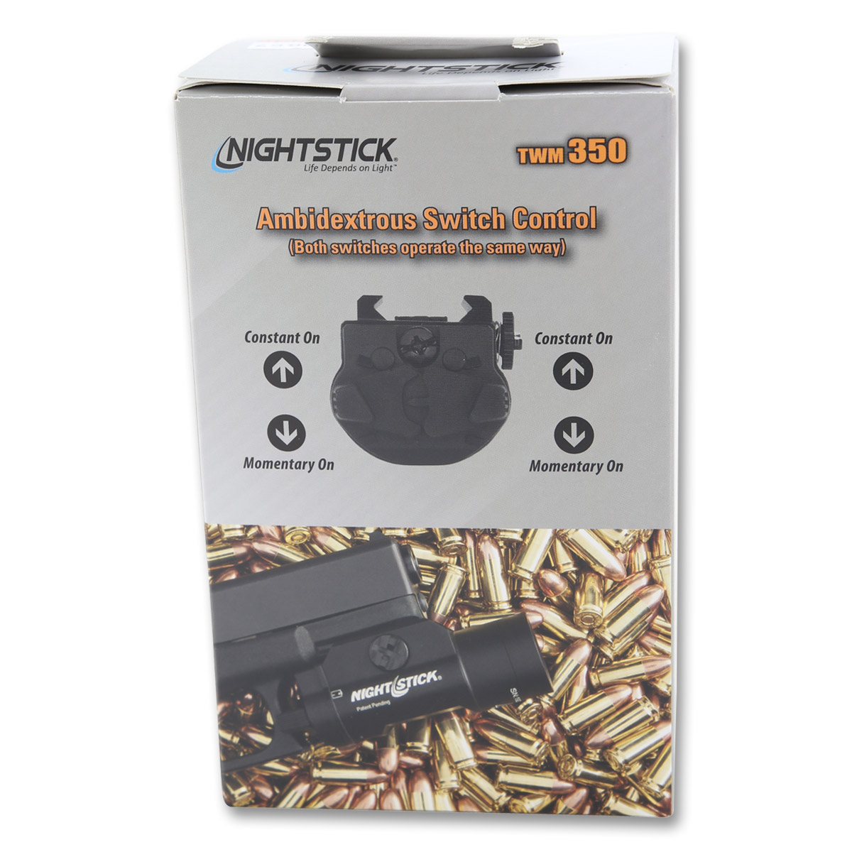 Nightstick TWM-350 Weapon-Mounted Light Black 350 Lumens 2-Mode TWM350 View 8