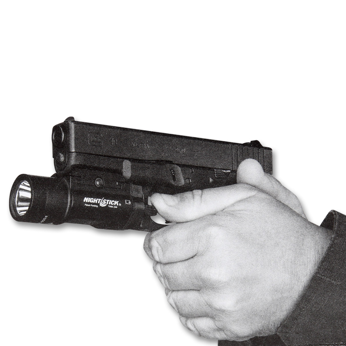 Nightstick TWM-350 Weapon-Mounted Light Black 350 Lumens 2-Mode TWM350 View 10