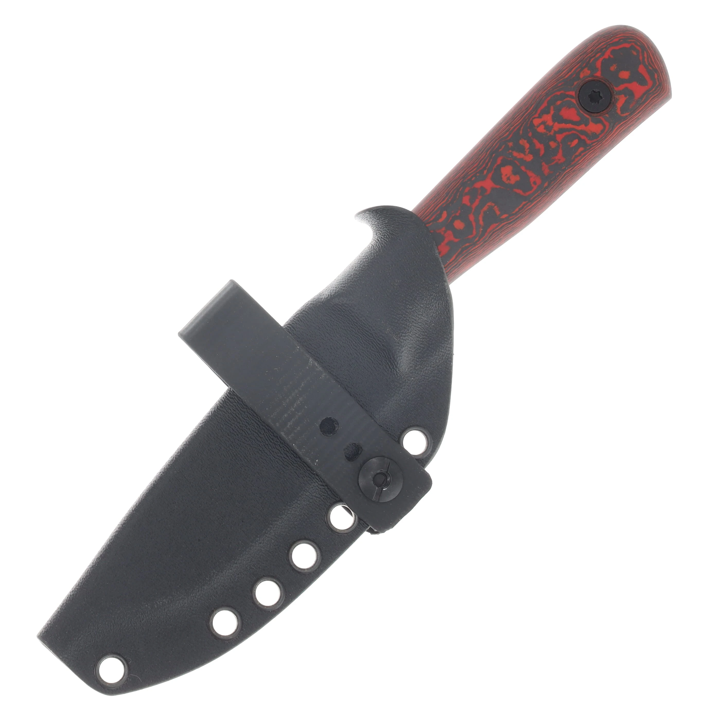 Very Good Knife Co Hornet Fixed Blade Mars Valley Fat Carbon - Stonewash AEB-L View 6