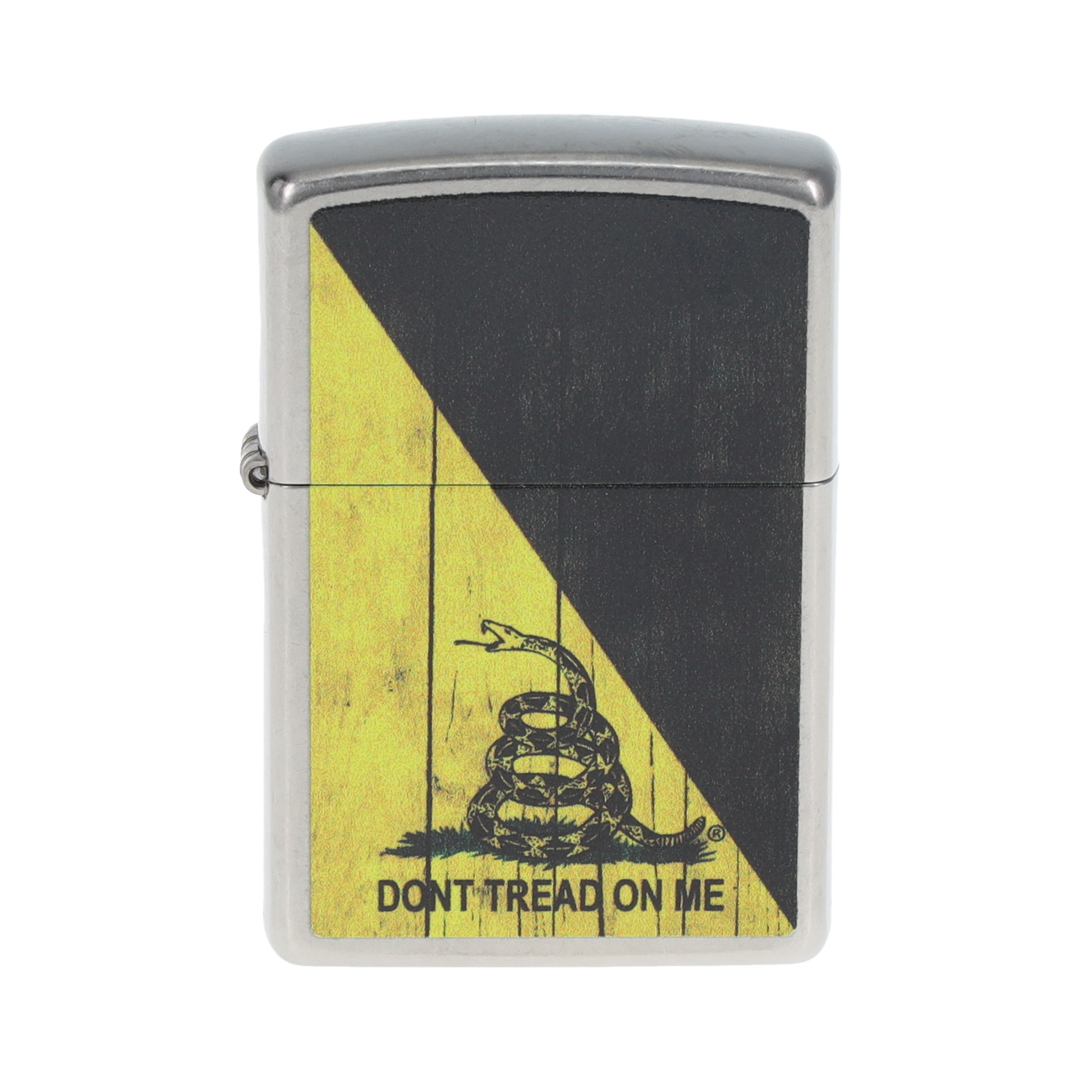 Zippo Lighter Gadsden Flag Street Chrome ZP29842 View 2
