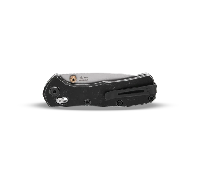 Buck 790 Mini Range Trail Worn Elite Folding Knife Black Aluminum BU14641 View 4