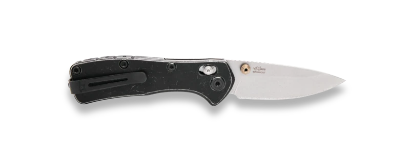 Buck 790 Mini Range Trail Worn Elite Folding Knife Black Aluminum BU14641 View 2