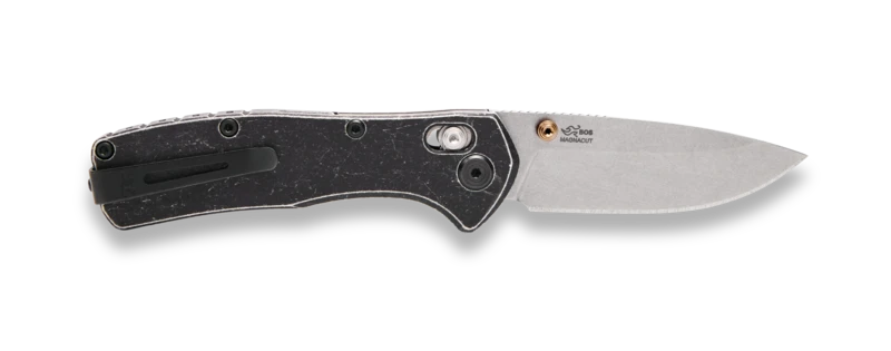 Buck 791 Range Trail Worn Elite Folding Knife Black Anodized Tumbled Aluminum BU14643 View 2