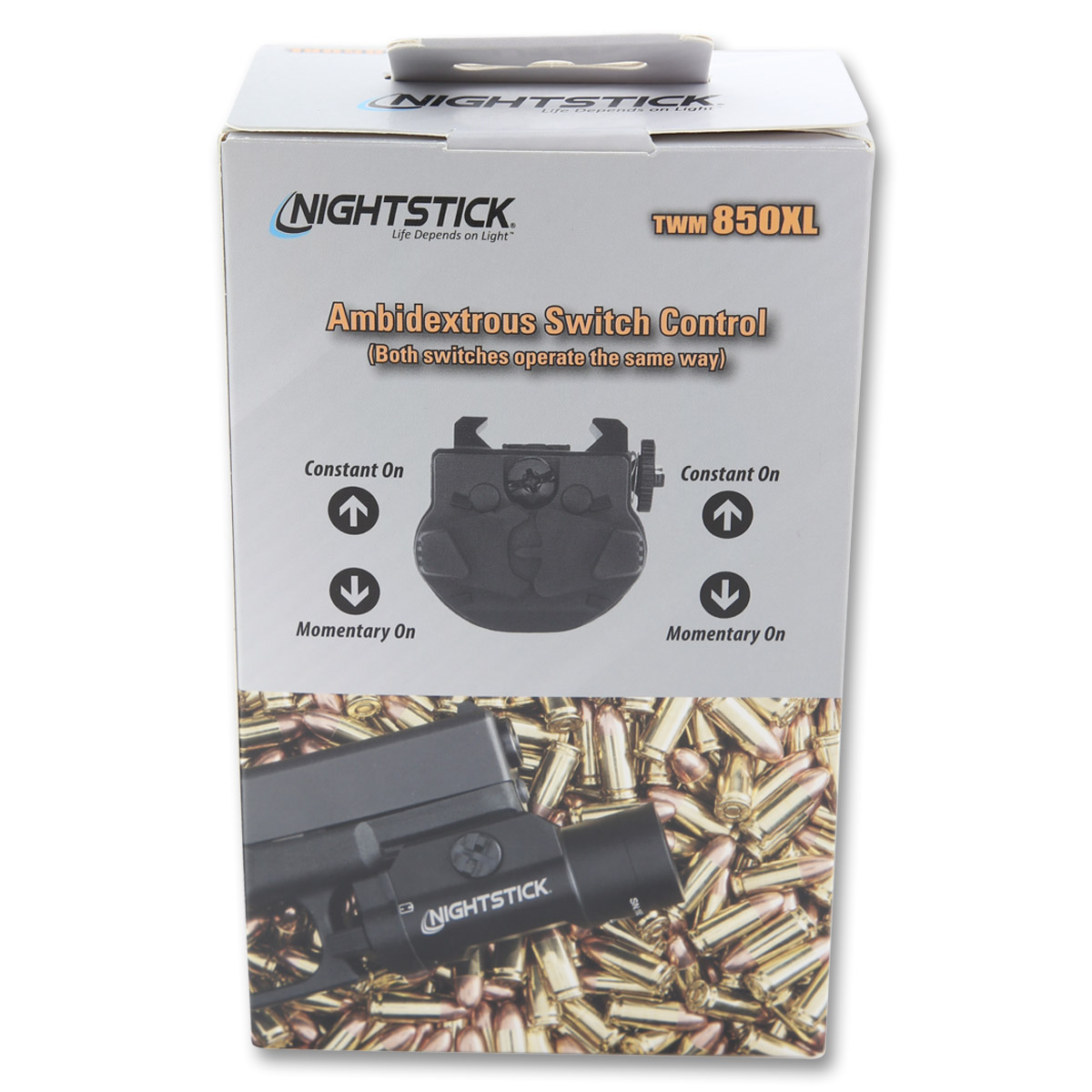 Nightstick Xtreme Tactical Handgun-Mounted Light Black 850 Lumens TWM850XL View 7