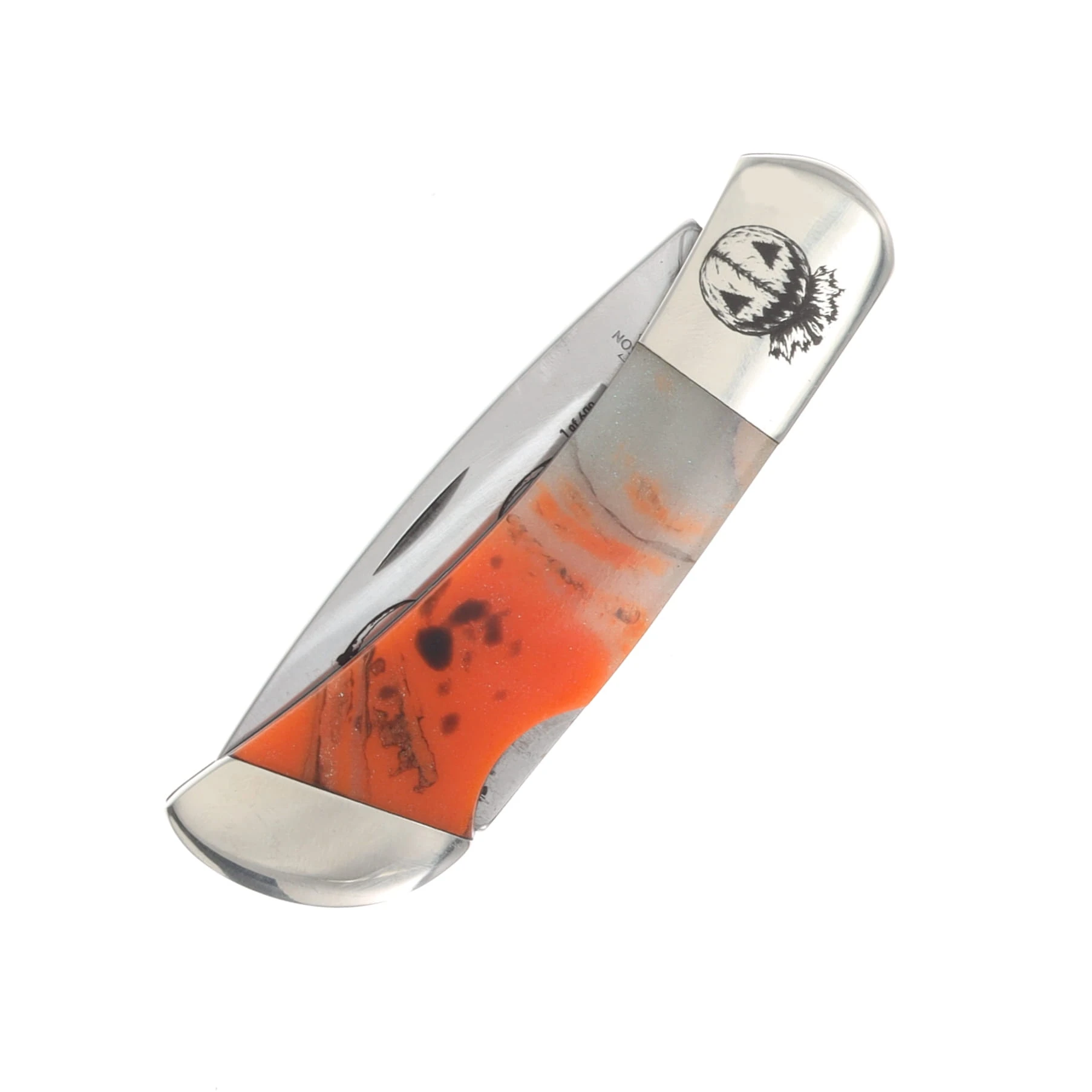 Bear & Son SMKW Exclusive Samhain Halloween 2026 Glow in the Dark and UV Reflective Midsize Lockback BR961H26 View 6