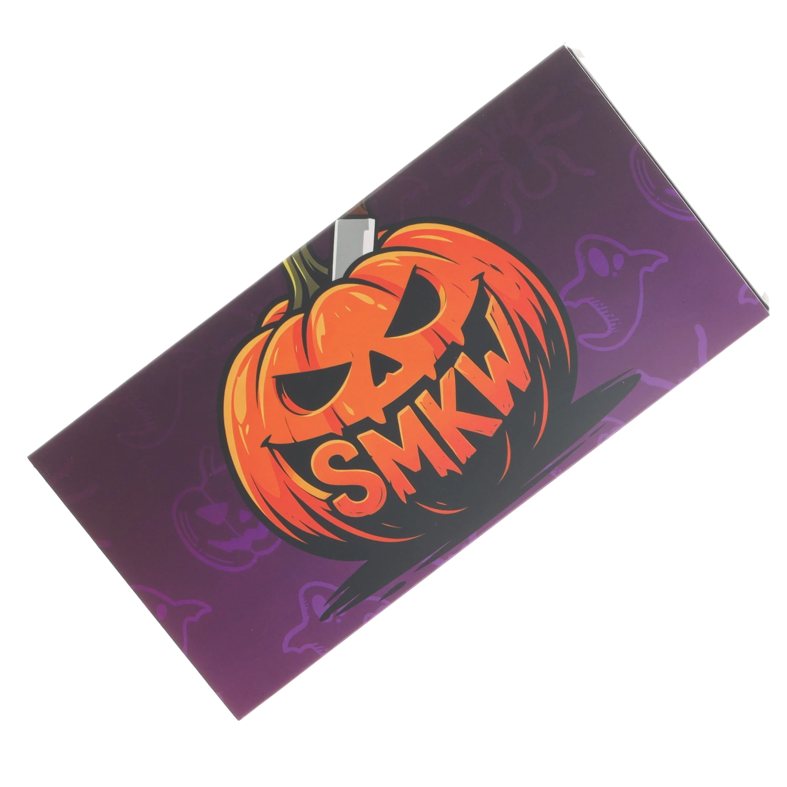 Kizer SMKW Exclusive Halloween Drop Bear 2 Folder Glow-in-the-Dark G-10 W/Spider and Web UV Pattern - Black TI Coated 14C28N V3619.2BCE2 View 9