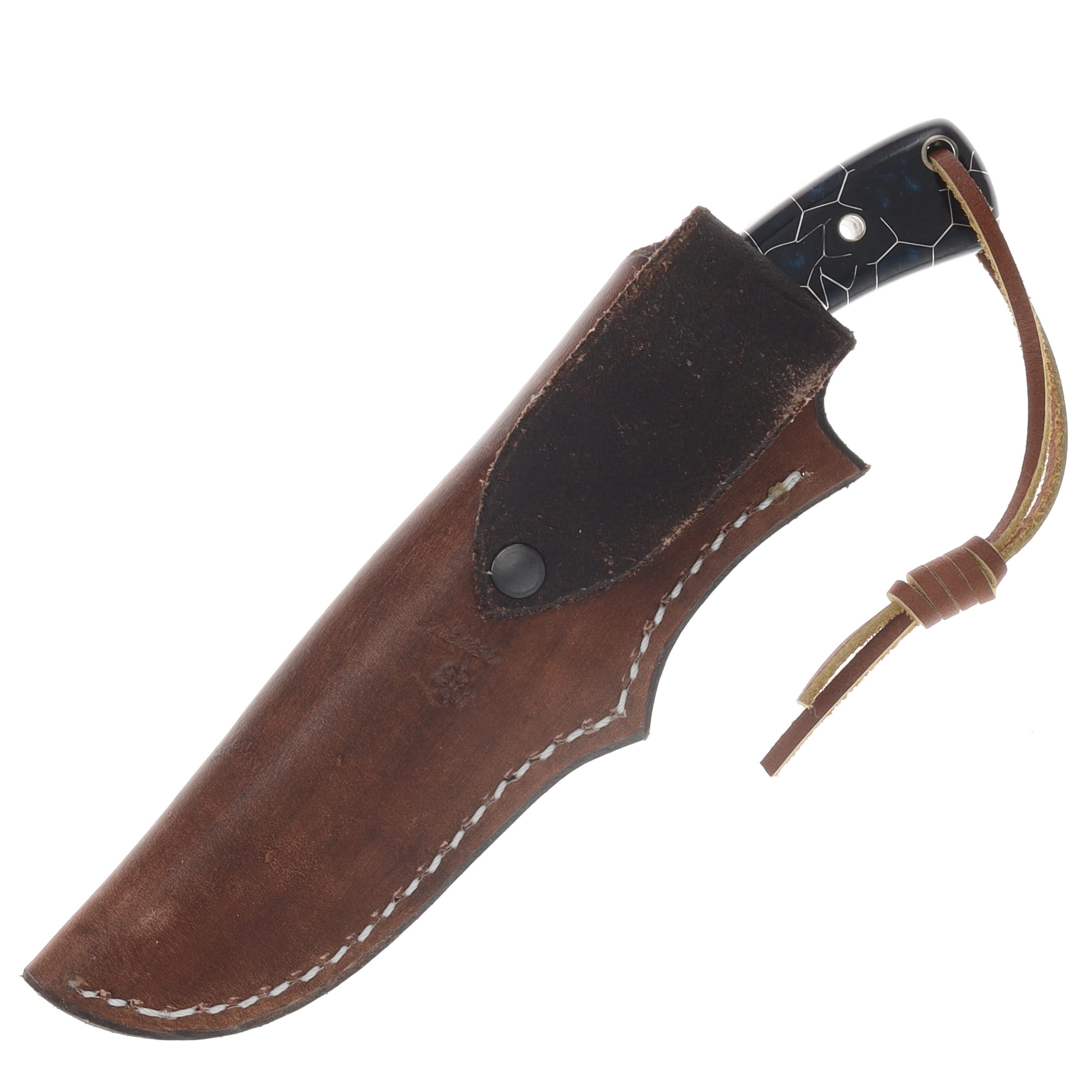 Herron Knives Fixed Blade Skinner Farrier's Rasp Blade/Kraken Core Resin HK28 View 5