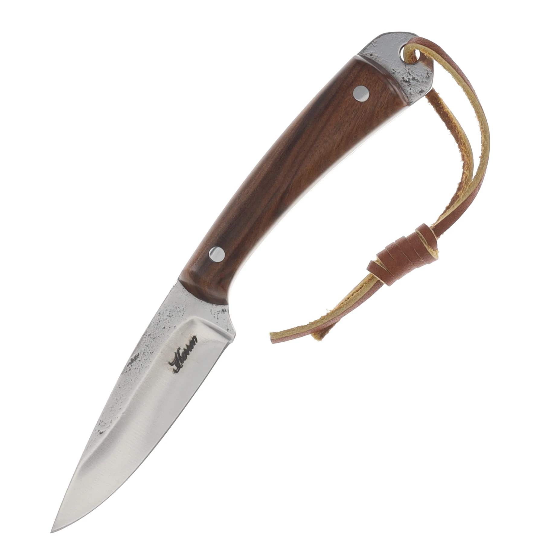 Herron Knives Fixed Blade Skinner L6 Carbon Steel/Walnut Wood HK3 View 3