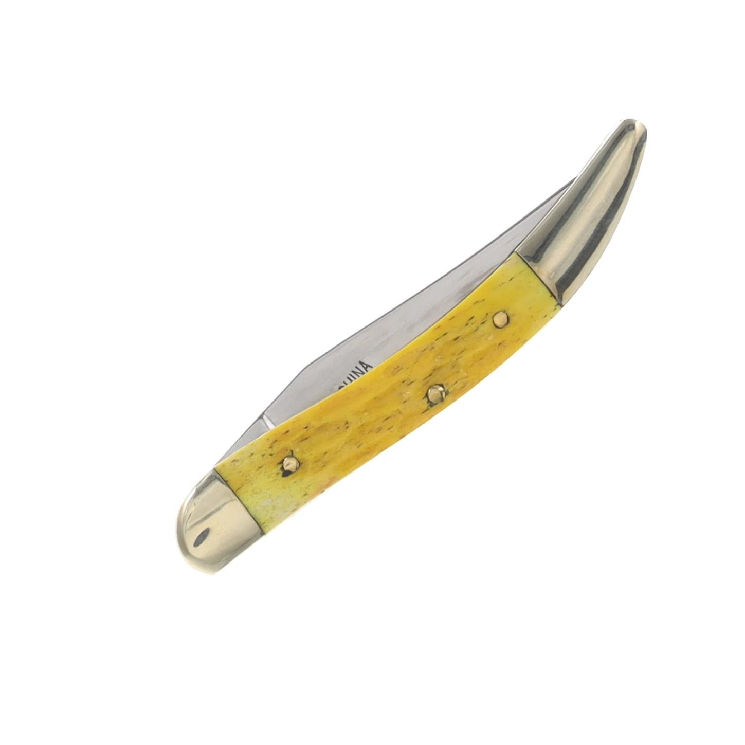 Frost Steel Warrior Small Toothpick Burnt Peach Seed Bone Folding Knife FRSW109BPS View 6
