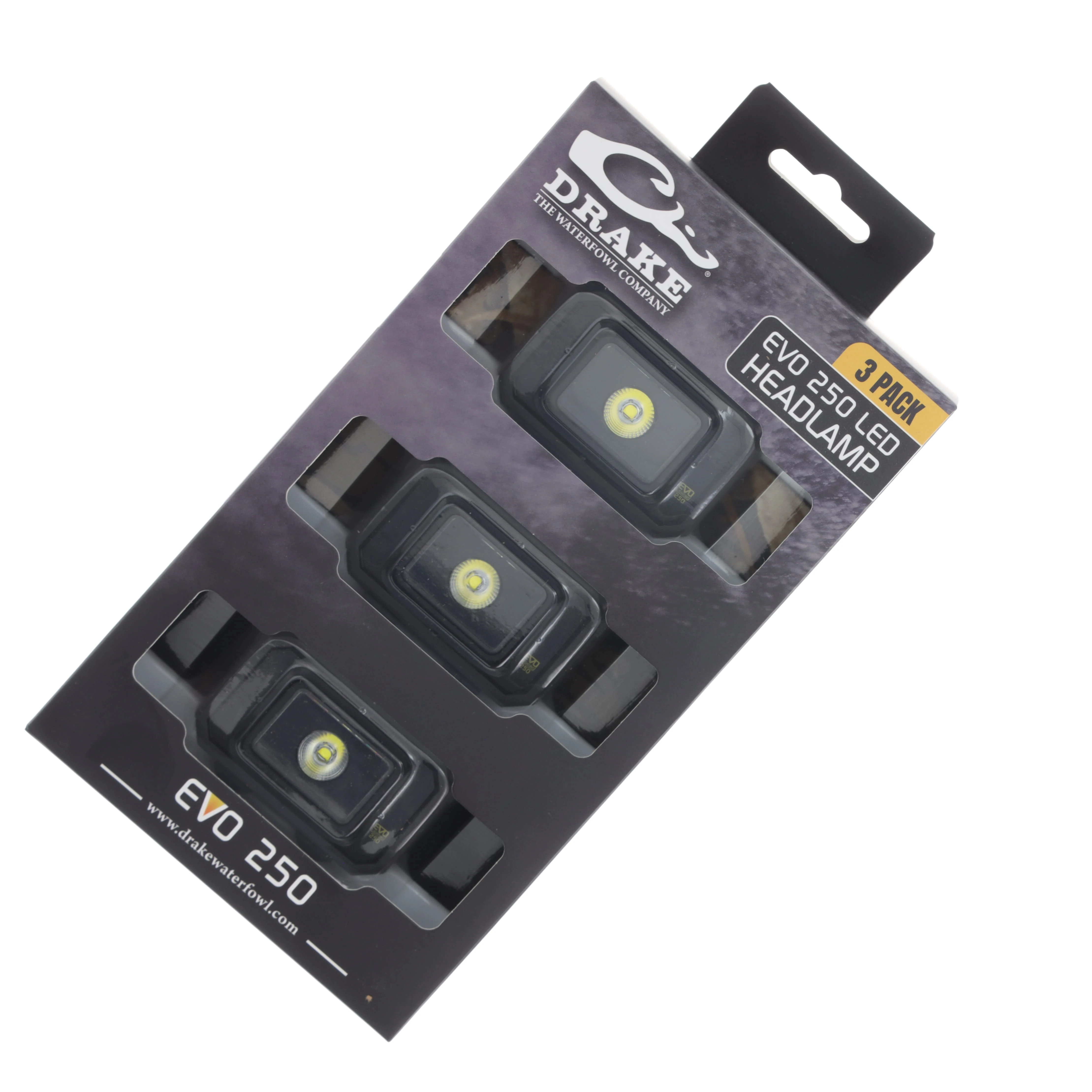 Drake Lighting Pack of 3 250 Lumens Headlamps DA0400 View 1