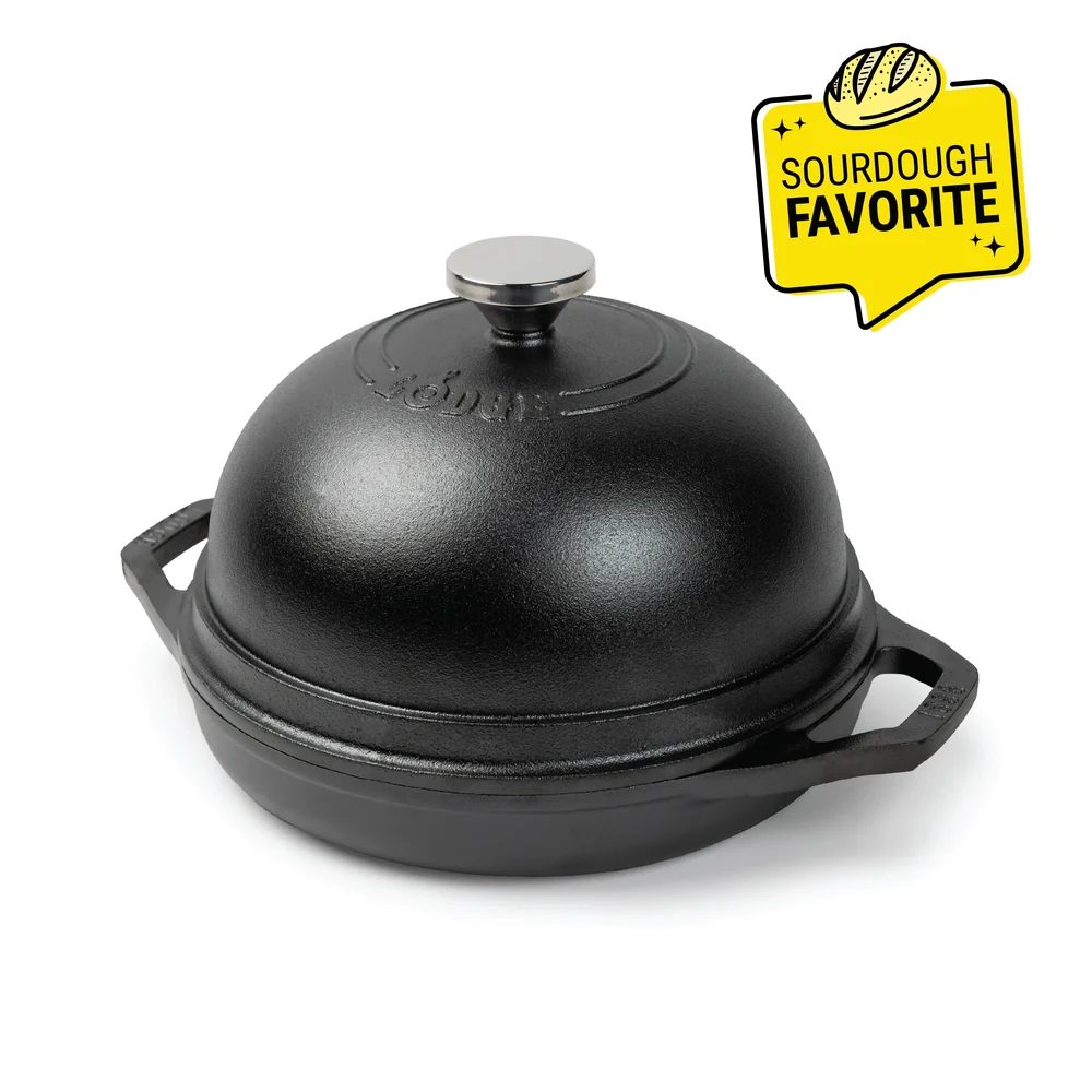 Lodge Cast Iron Chef Collection Seasoned Bread Oven LCBC View 1