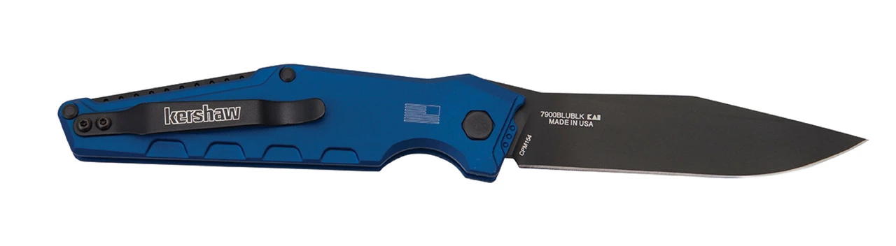 Kershaw Launch 7 OTS Auto Blue Black AUKS7900BLUB View 2